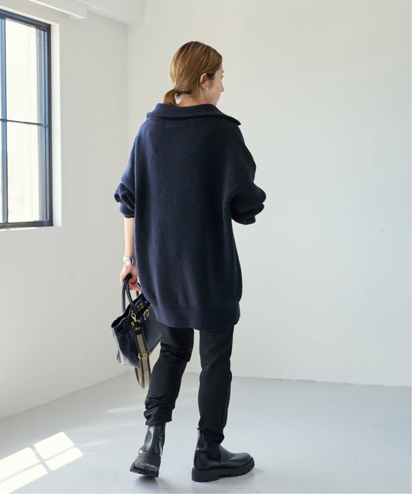 【新品】FRAMeWORK 裏起毛レギンスパンツ 36 黒 ≪追加≫裏起毛レギンスパンツ（その他パンツ）｜FRAMeWORK（フレーム