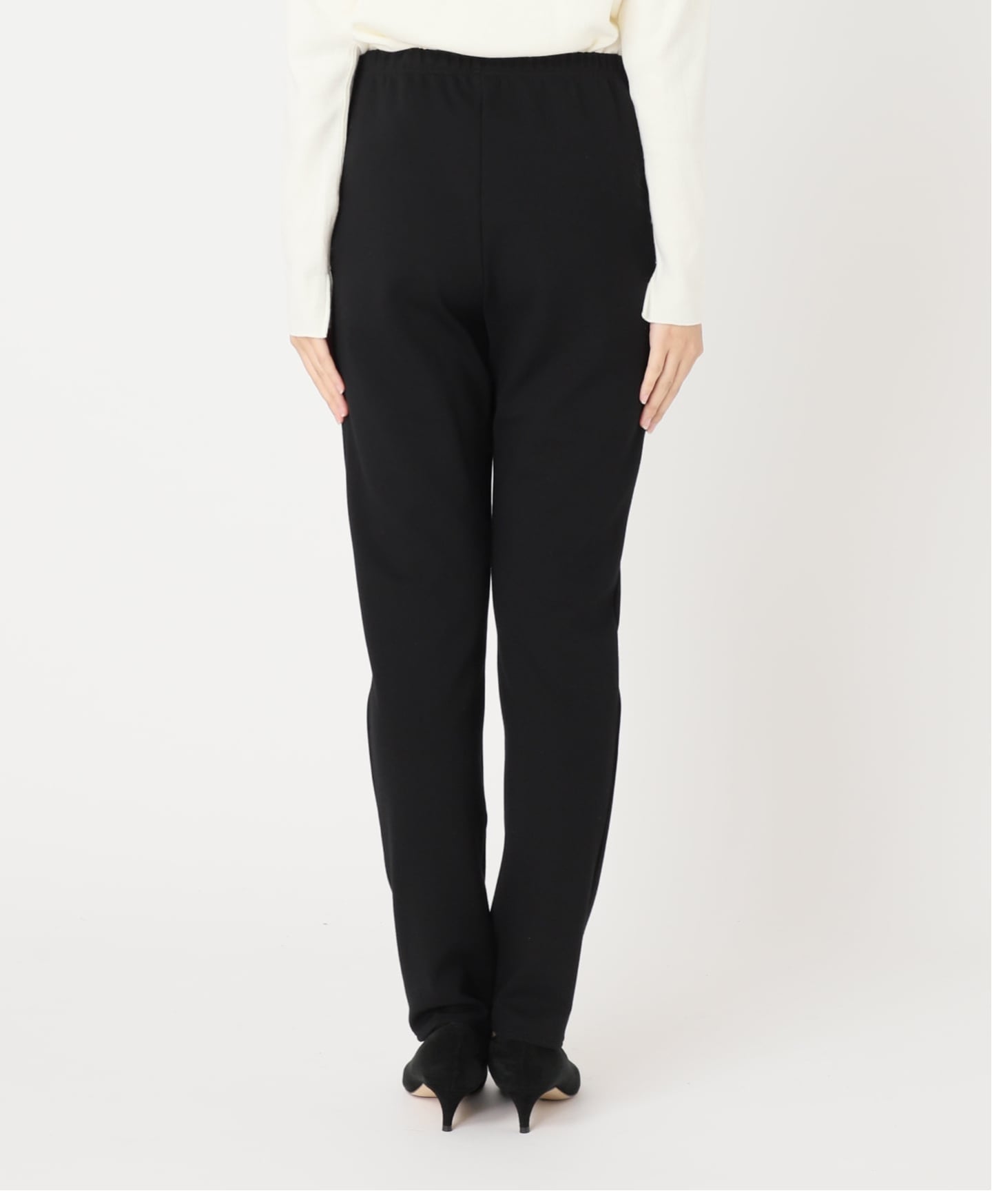 FRAMeWORK 裏起毛レギンスパンツ　ブラック　38 ≪追加≫裏起毛レギンスパンツ（その他パンツ）｜FRAMeWORK（フレーム