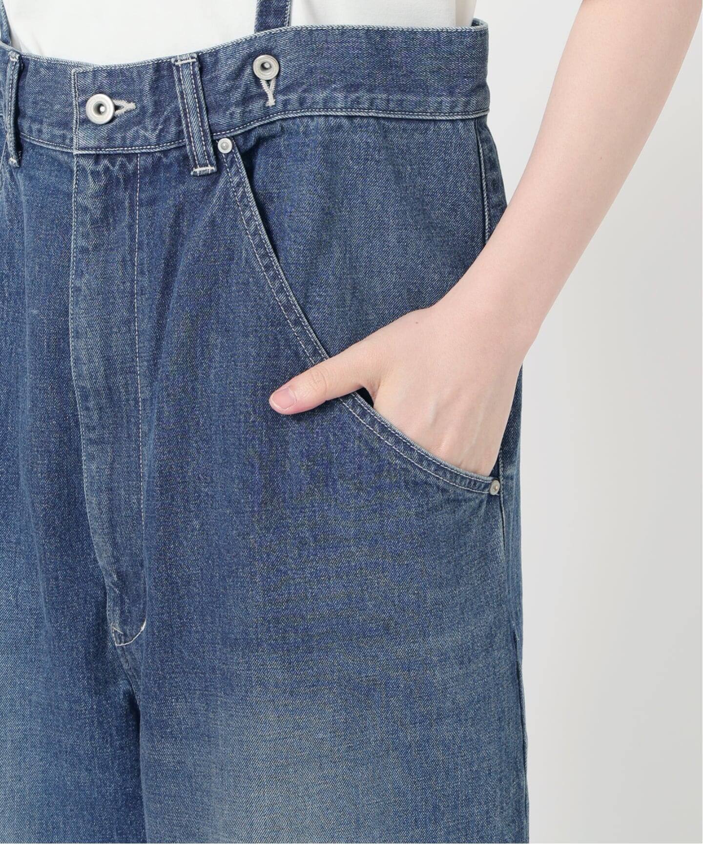 JOHNBULL/ジョンブルデニムエンジニアオーバーパンツ（デニムパンツ