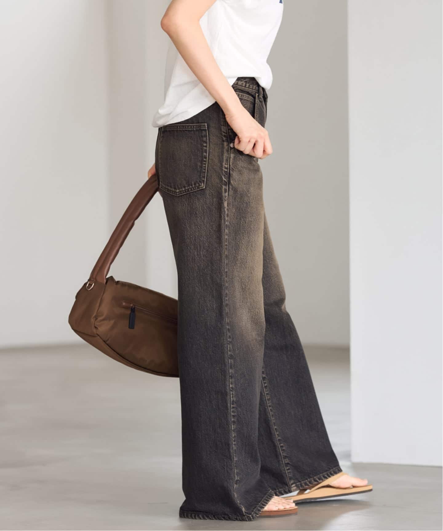 JOHNBULL/ジョンブル ワイドデニム（デニムパンツ・ジーンズ