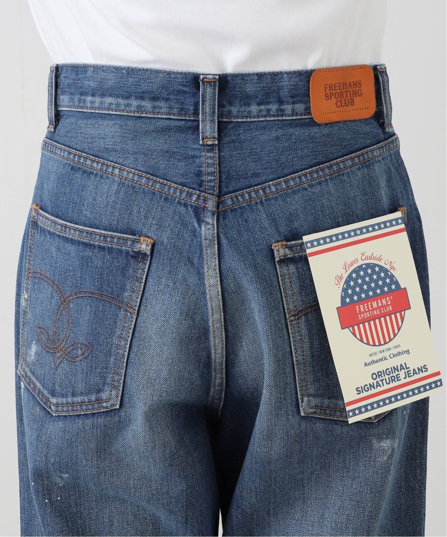 FREEMANS SPORTING CLUB BROWNVALE WIDER L（デニムパンツ・ジーンズ 