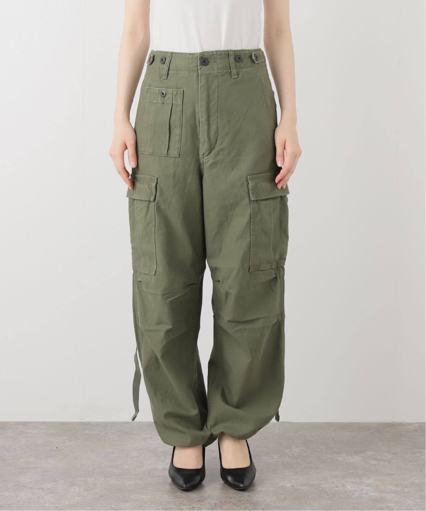 Nigel Cabourn ワークパンツ サイズ8 オリーブ Nigel Cabourn ワークパンツ サイズ8 オリーブ Nigel Cabourn