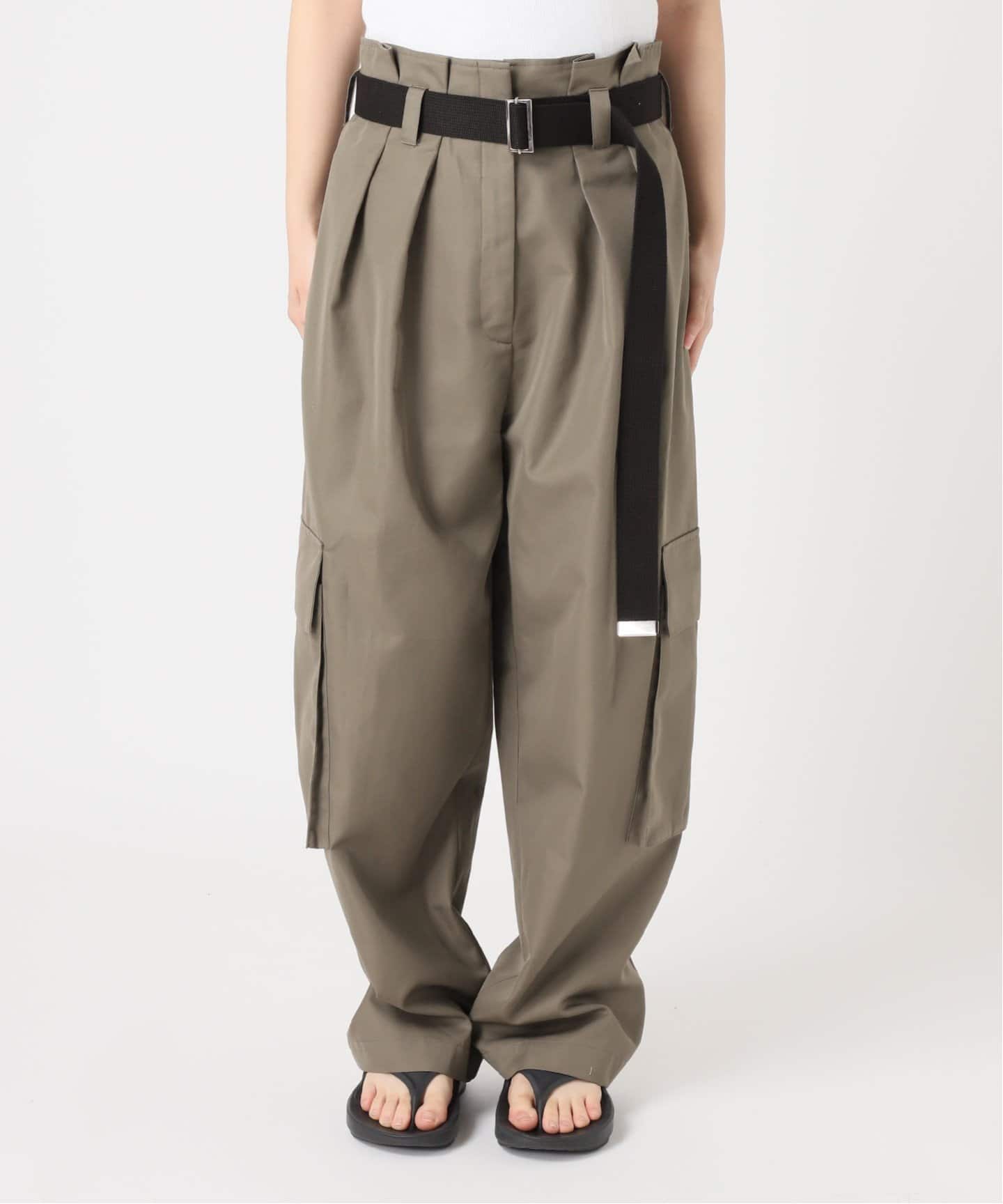 oll*FRAMeWORK ハイウエストカーゴパンツ（カーゴパンツ）｜FRAMeWORK