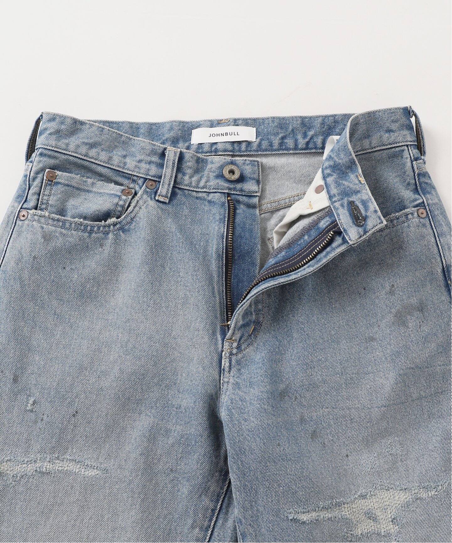 sora ジョンブル フレームワーク 10oz INDIGO JOHNBULL/ジョンブル 5P STRAGHT ジーンズ（デニムパンツ