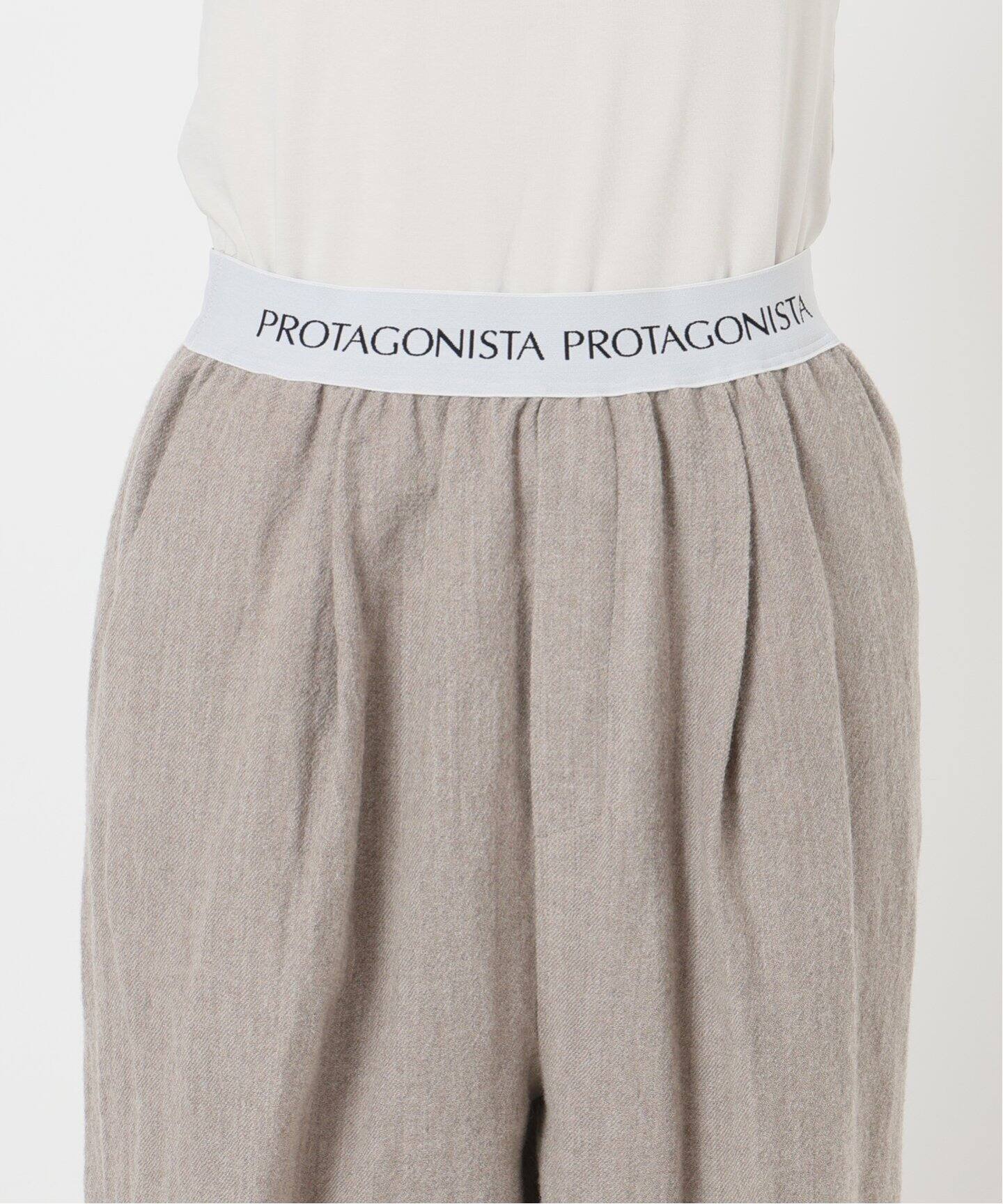 PROTAGONISTA/プロタゴニスタ ウールリネンパンツ（スラックス