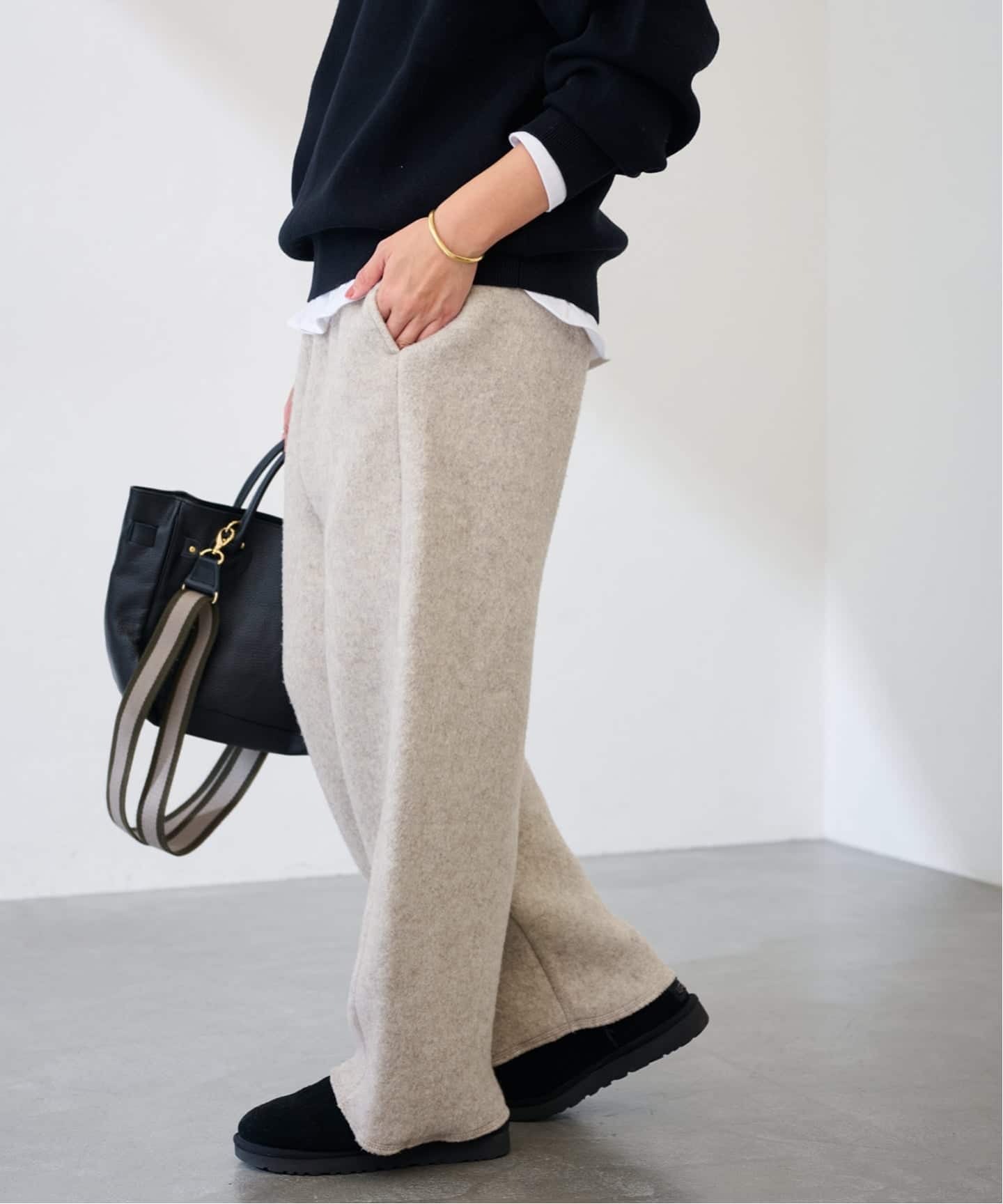 SEEALL/シーオールTWISTED SWEAT PANTS（スラックス）｜FRAMeWORK