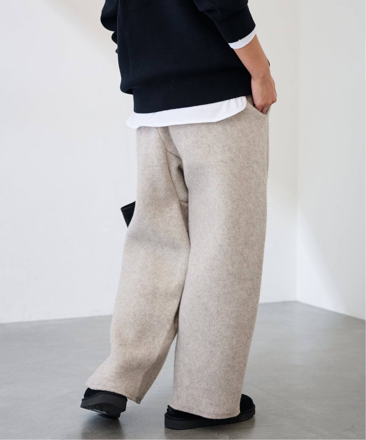 SEEALL/シーオールTWISTED SWEAT PANTS（スラックス）｜FRAMeWORK