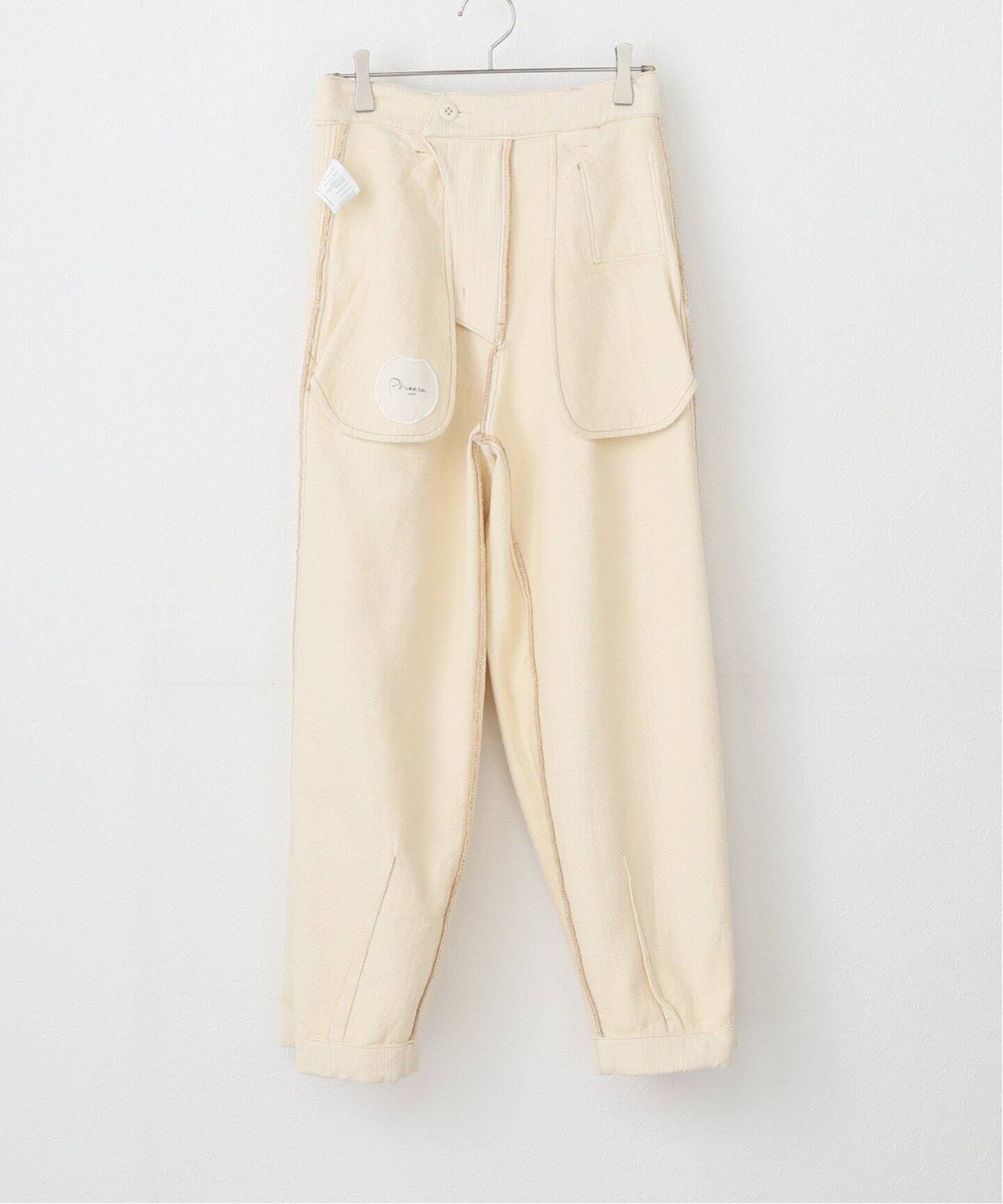 Pheeta - パンツ Daniele Off White | ROUND ROBIN CLOSET