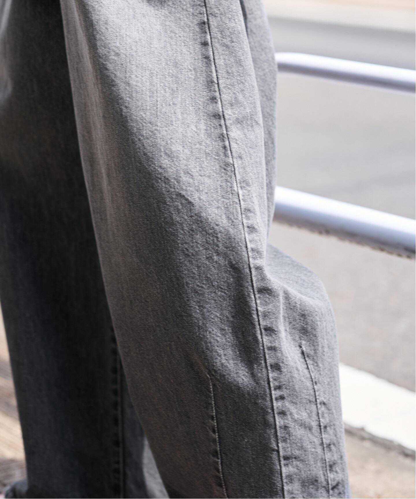 JOHNBULL/ジョンブル 別注デニムバレルパンツ（デニムパンツ