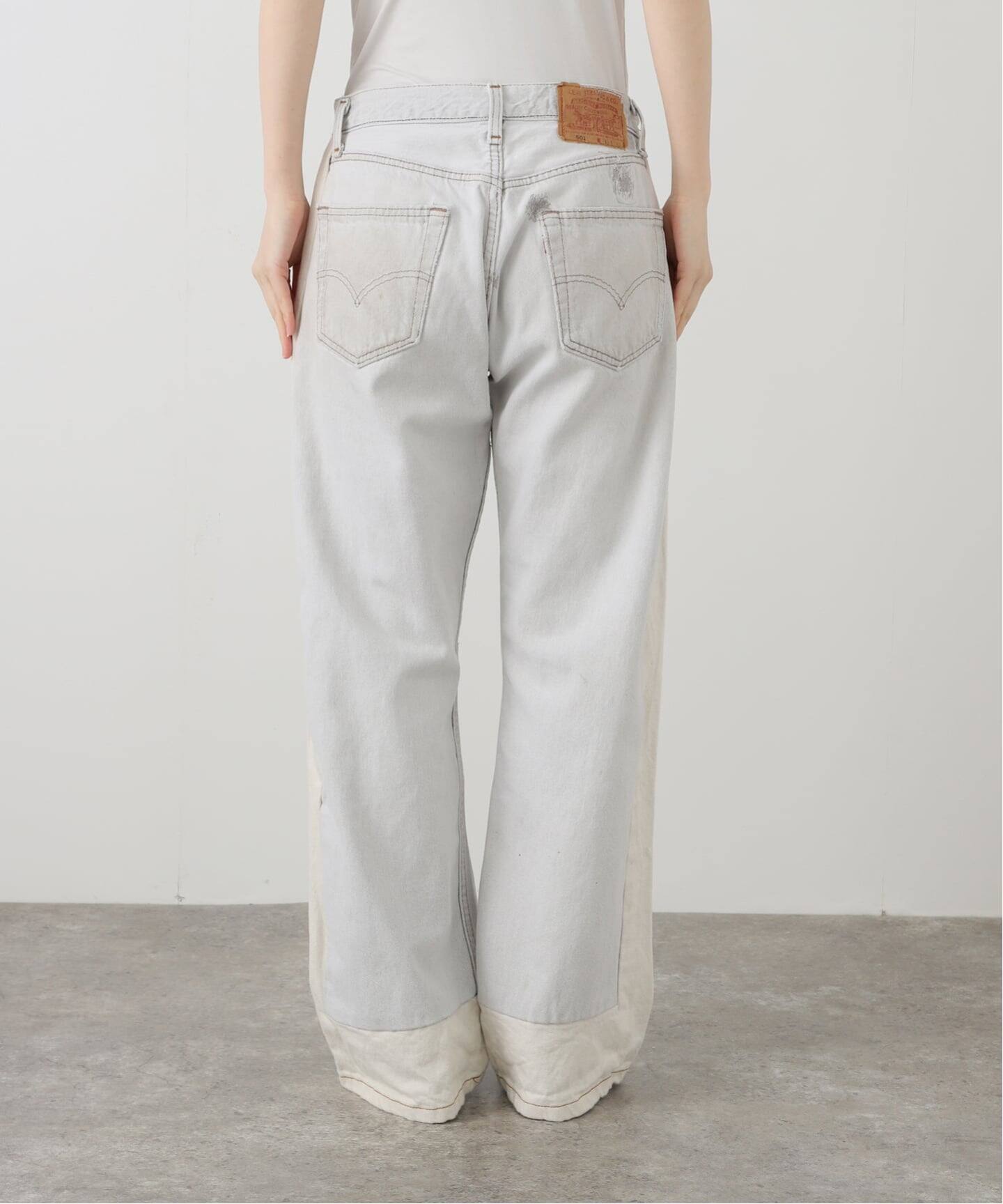 B SIDES / ビーサイド DENIM REWORKED SLOUCH （デニムパンツ 