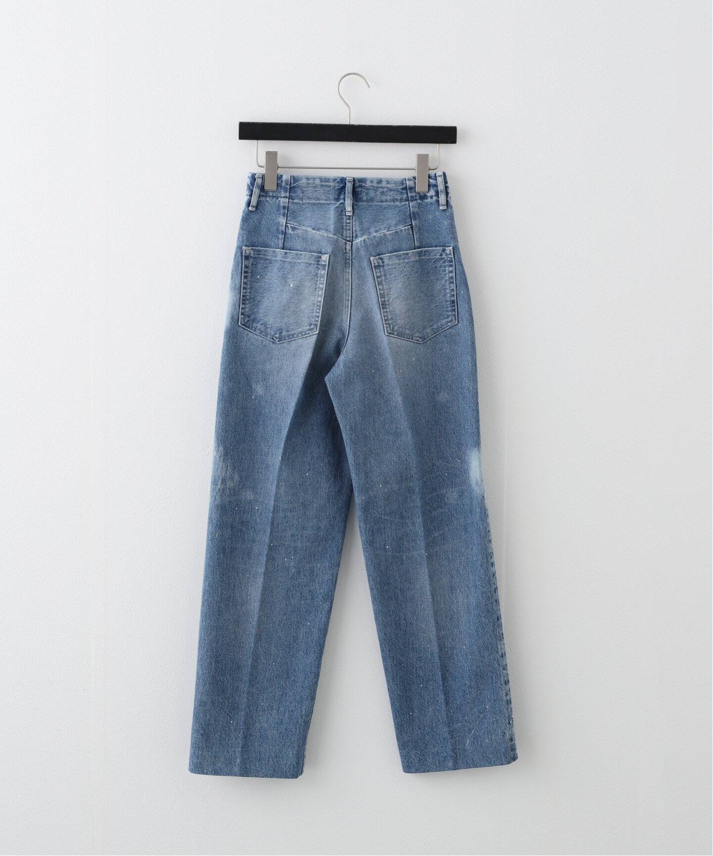 【新品】定価44,000円　TANAKA　THENIME 購入 TANAKA/タナカ + THENIME THE JEAN TROUSERS（デニムパンツ・ジーンズ