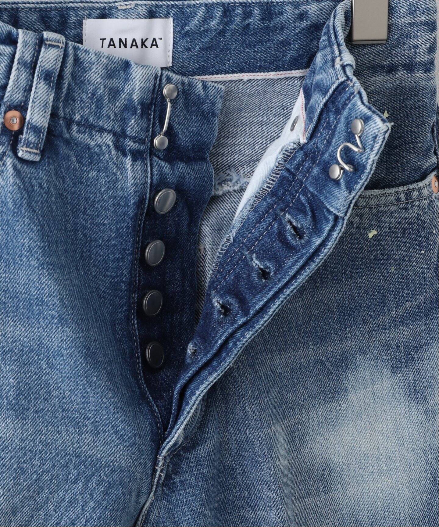 【新品】定価44,000円　TANAKA　THENIME 購入 TANAKA/タナカ + THENIME THE JEAN TROUSERS（デニムパンツ・ジーンズ