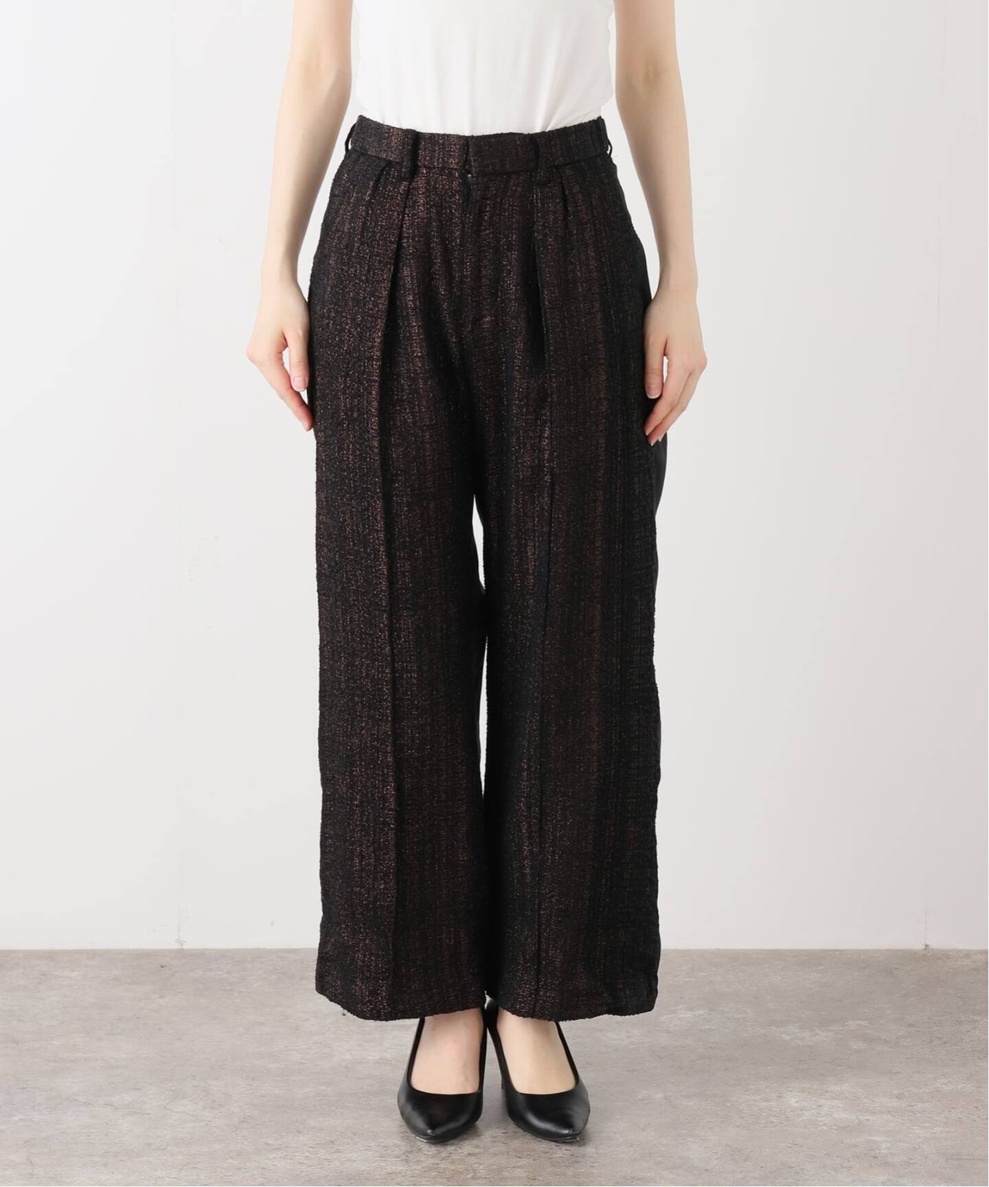 TAAKK / ターク GLITTER TWEED PANTS（その他パンツ）｜THENIME