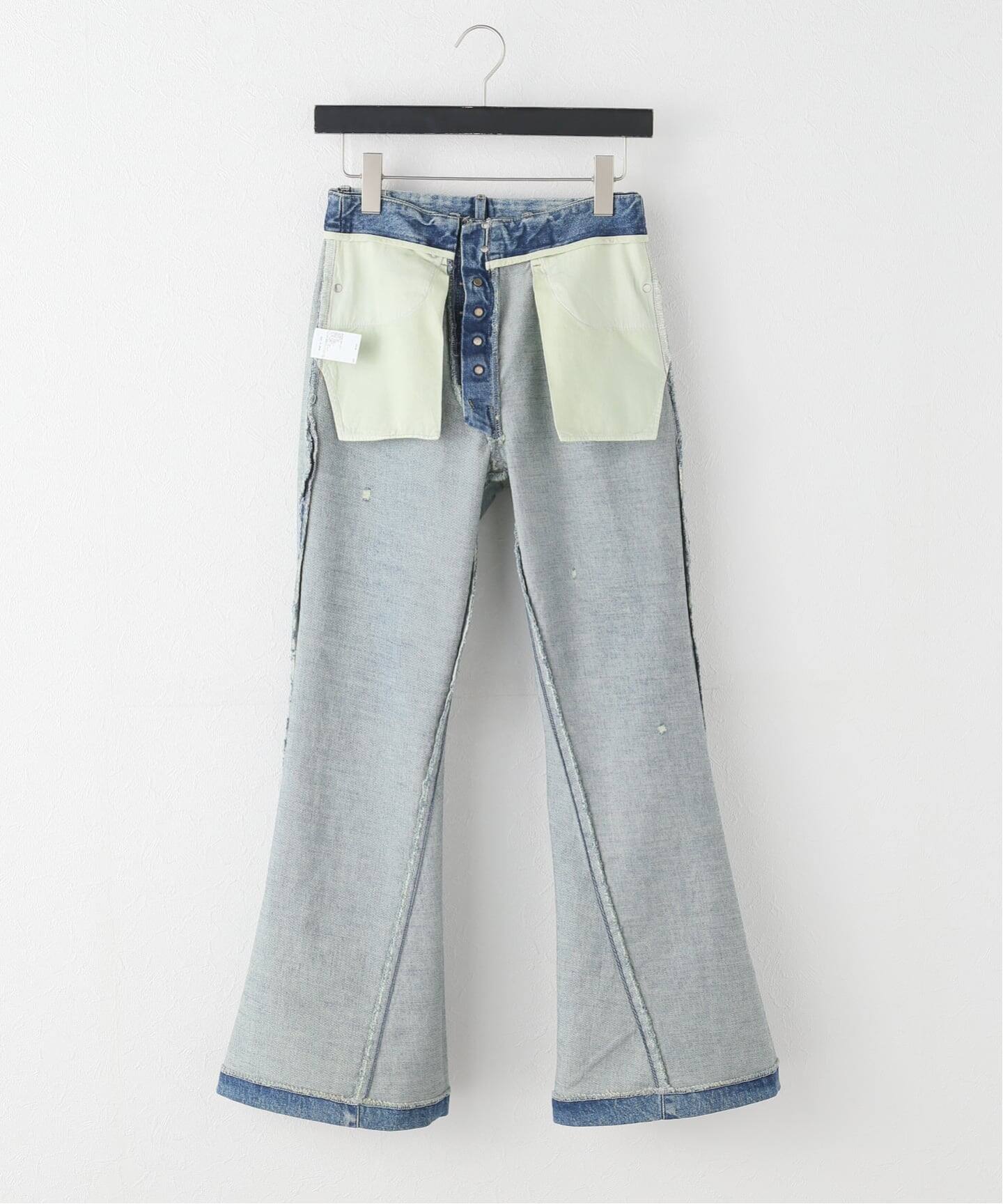 TANAKA / タナカ FLARE JEAN TROUSERS（デニムパンツ・ジーンズ 