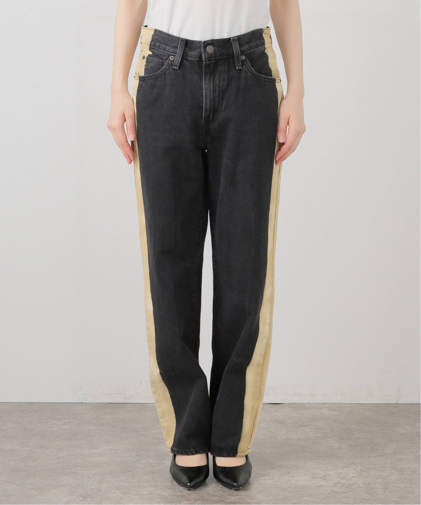 inperfect denim スカートthenime Asymmetrical denim skirt