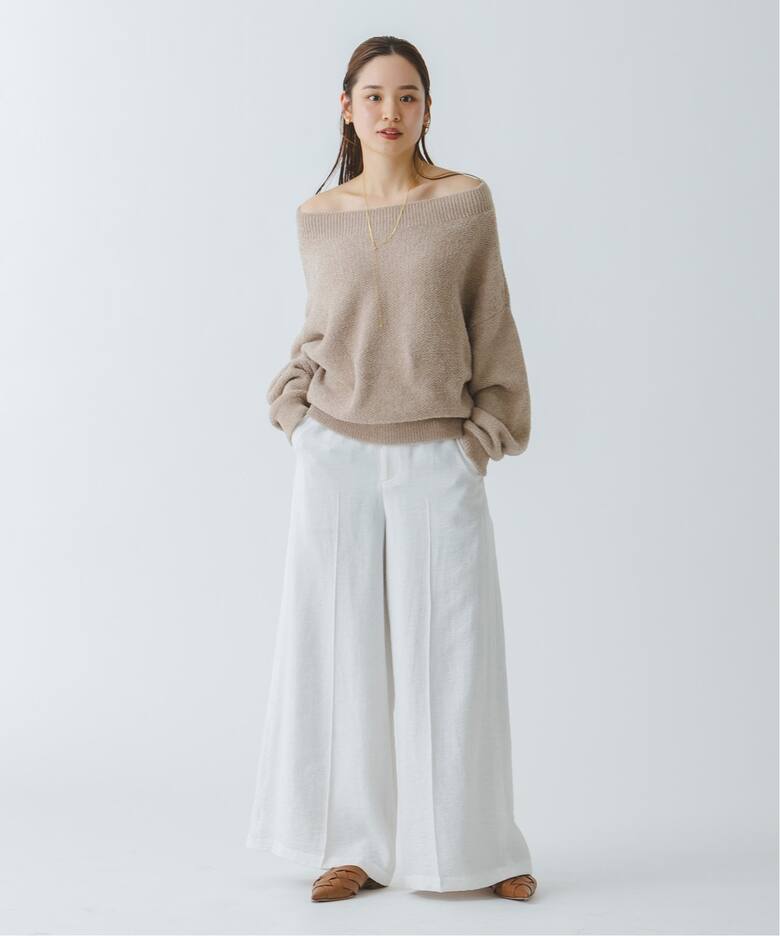 追加》【洗える】ファジーリネンロングサスペンダー2wayパンツ（その他 