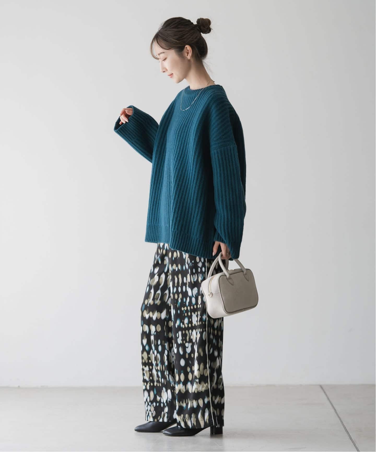 シティライトプリントパンツ（スラックス）｜NOBLE（ノーブル