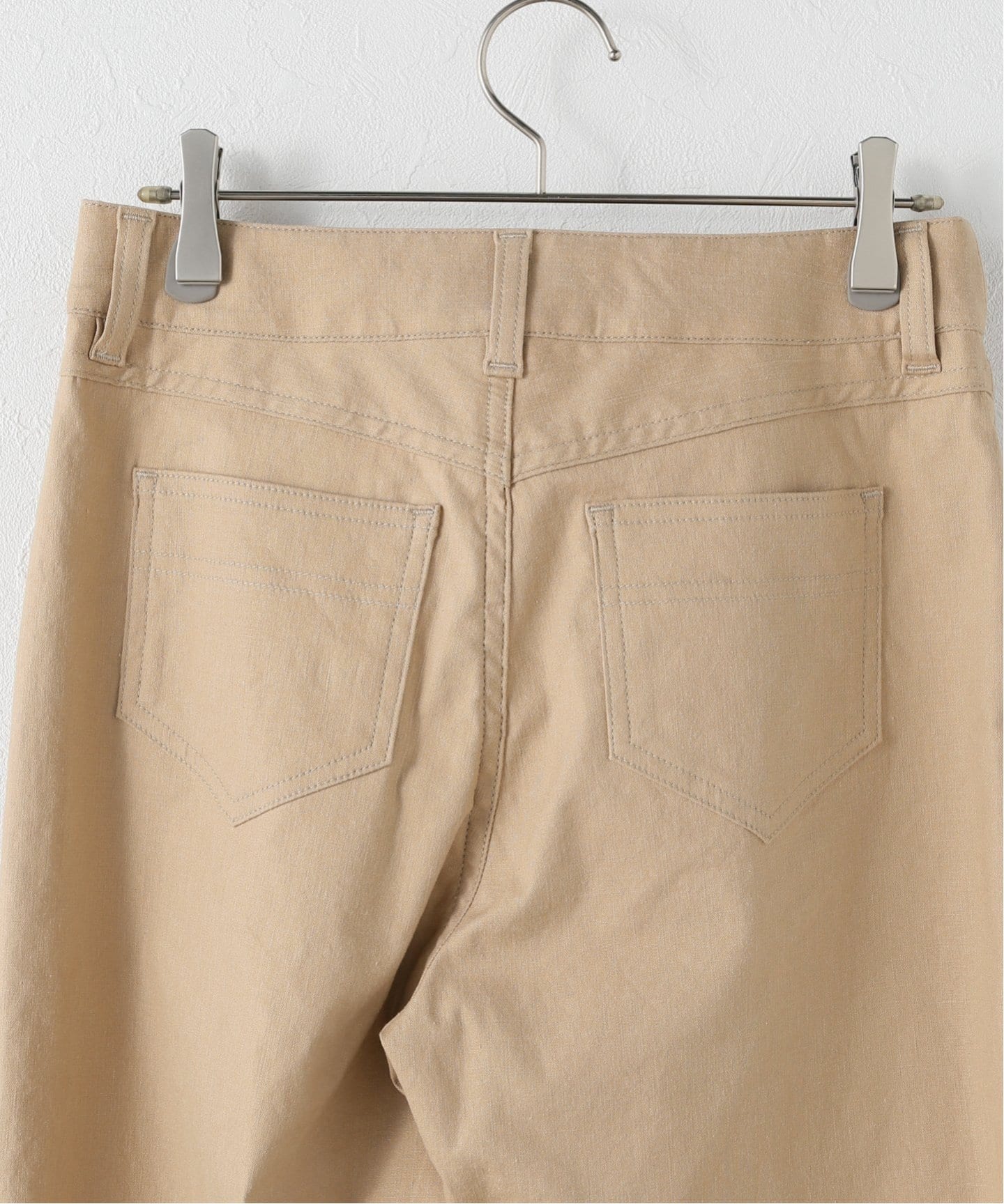 未着用 NOBLE ノーブルダブルストレッチストレートパンツグレー36 ハイストレッチ ストレートパンツ（スラックス）｜NOBLE（ノーブル）の