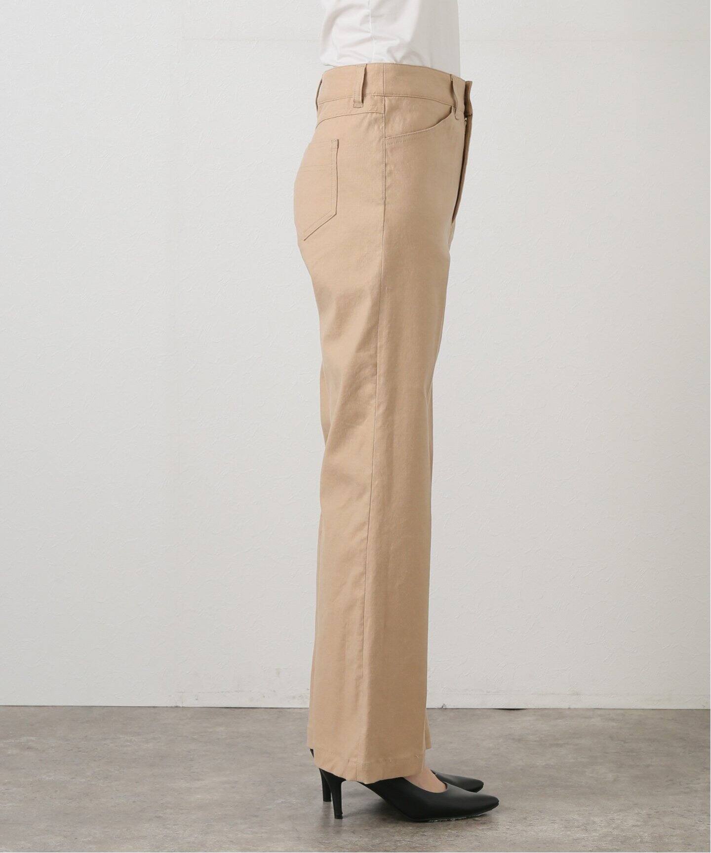 ハイストレッチ ストレートパンツ（スラックス）｜NOBLE（ノーブル）の