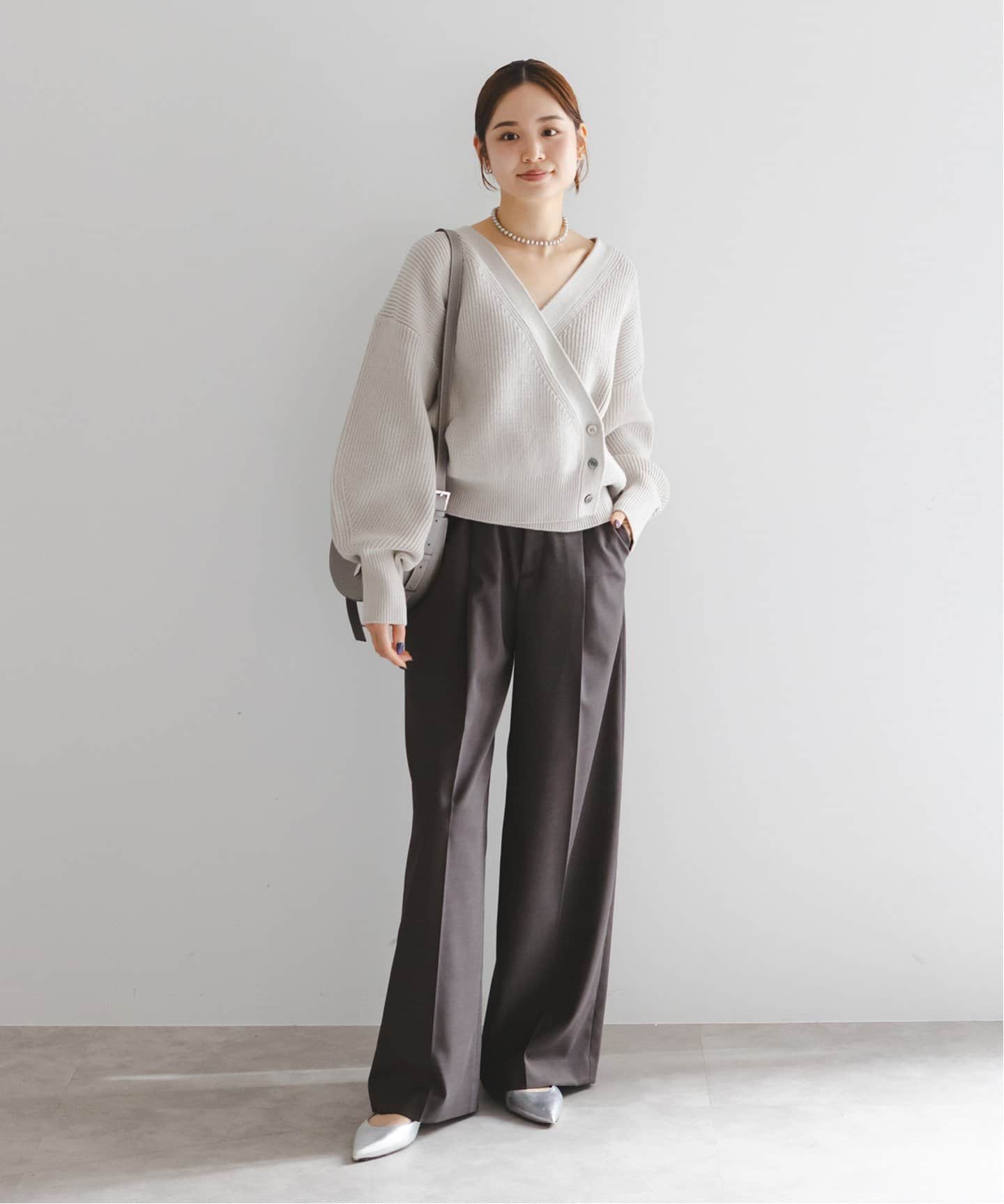 Noble ツイルクロスストレートパンツ NOBLE ツイルクロスストレート