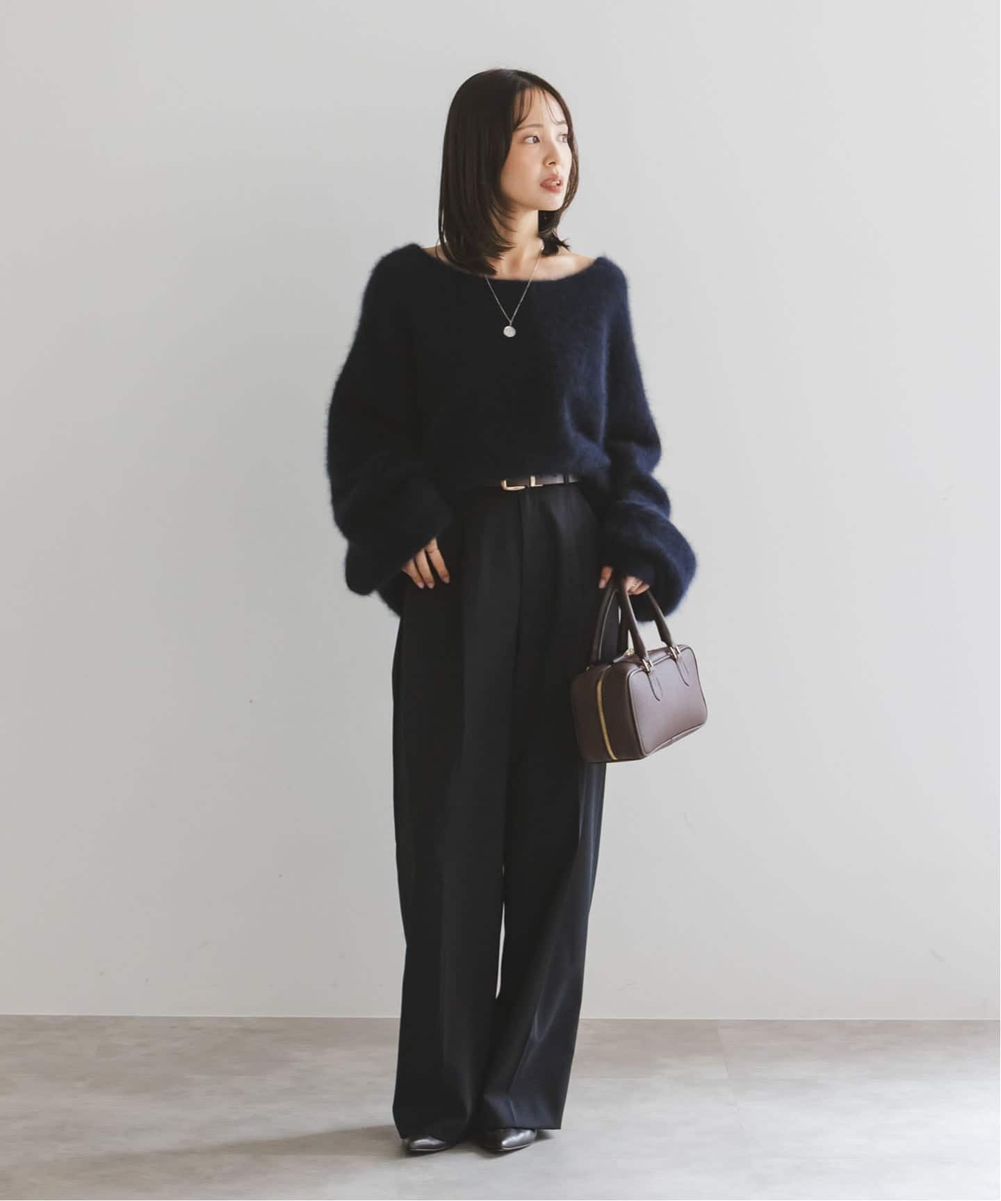 追加》【洗える】エステルツイルストレッチスラックスパンツ 8