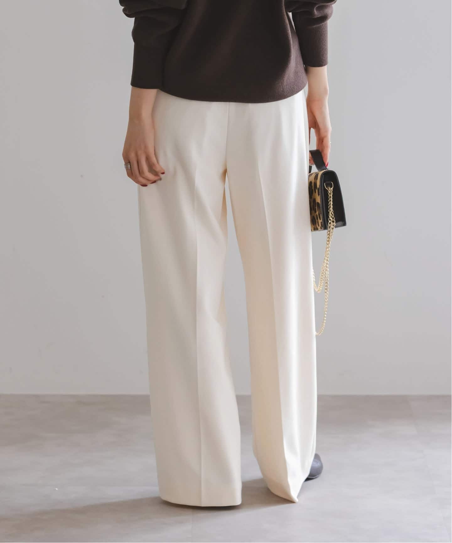 追加・WEB限定カラー》TRツイル裏起毛スラックスパンツ（スラックス