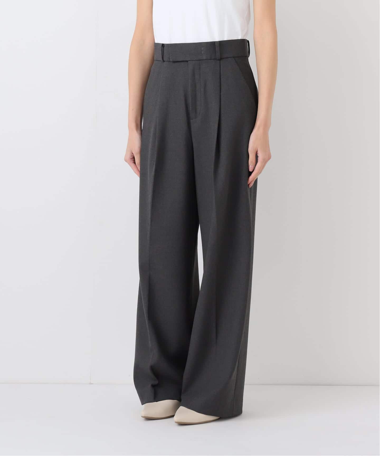 追加・WEB限定カラー》TRツイル裏起毛スラックスパンツ（スラックス