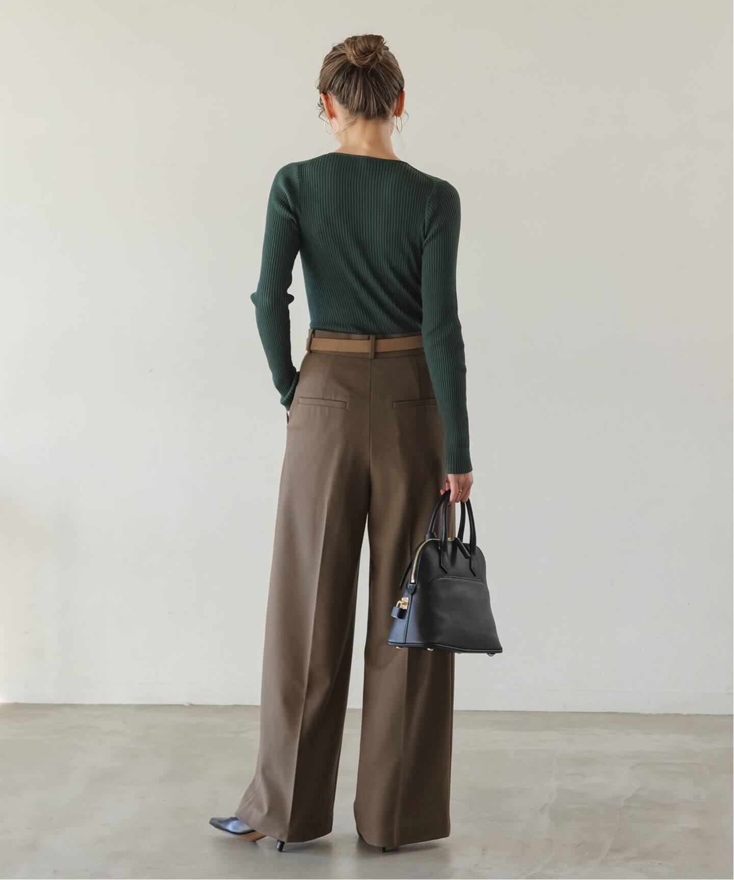 追加・WEB限定カラー》TRツイル裏起毛スラックスパンツ2（スラックス