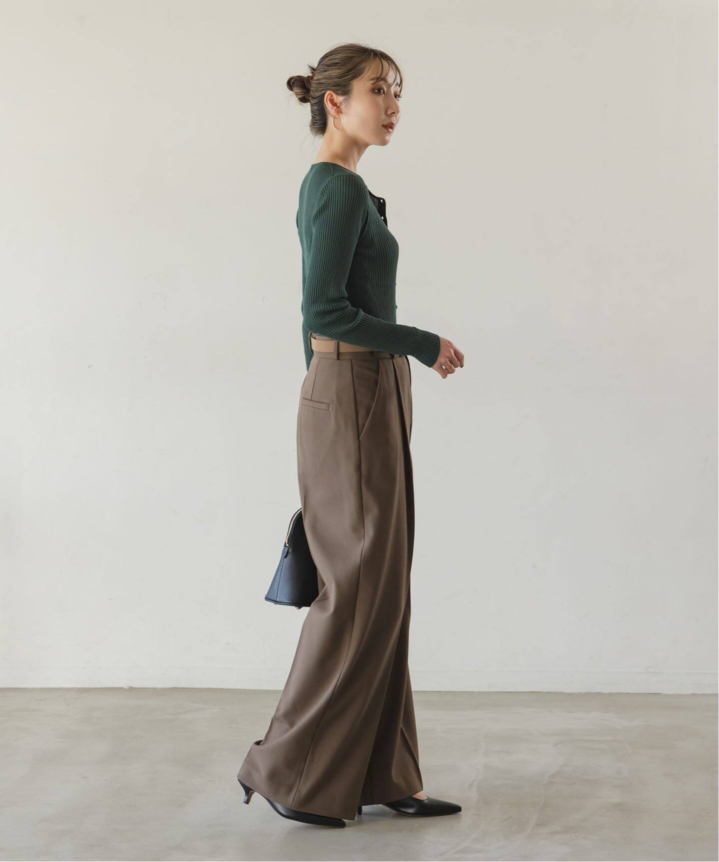 追加・WEB限定カラー》TRツイル裏起毛スラックスパンツ2（スラックス