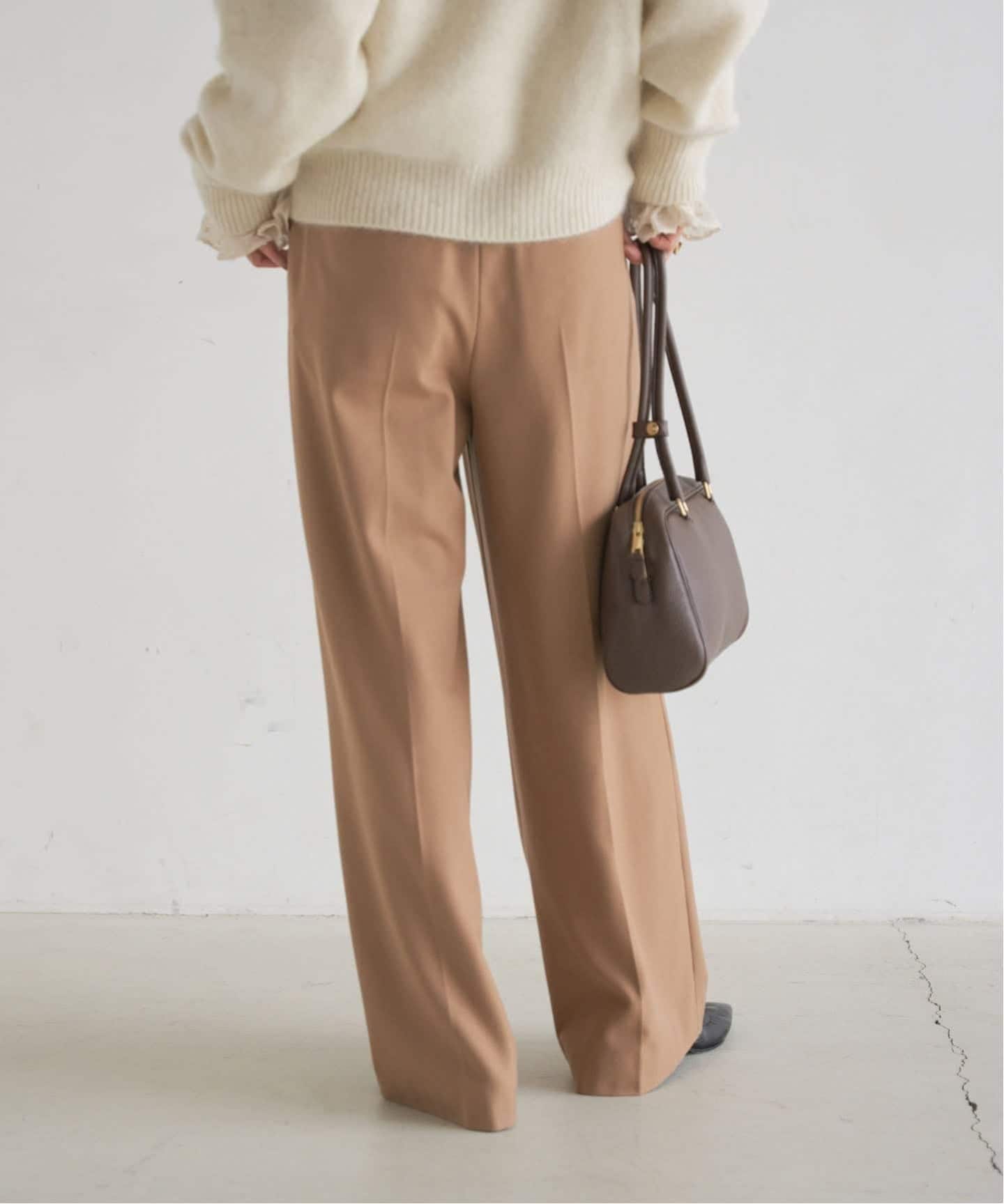 追加・WEB限定カラー》TRツイル裏起毛スラックスパンツ2（スラックス