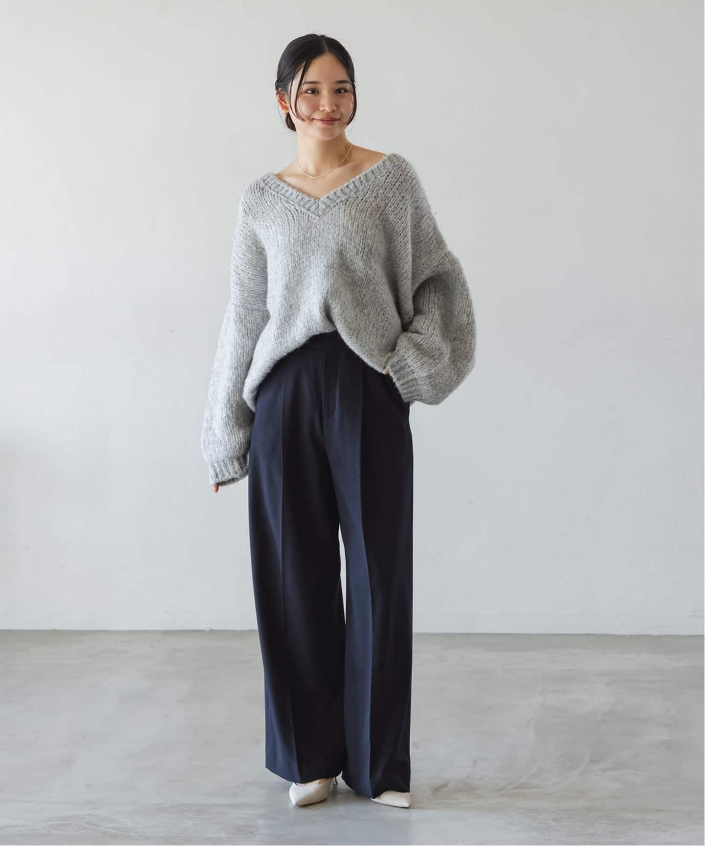 追加・WEB限定カラー》TRツイル裏起毛スラックスパンツ2（スラックス