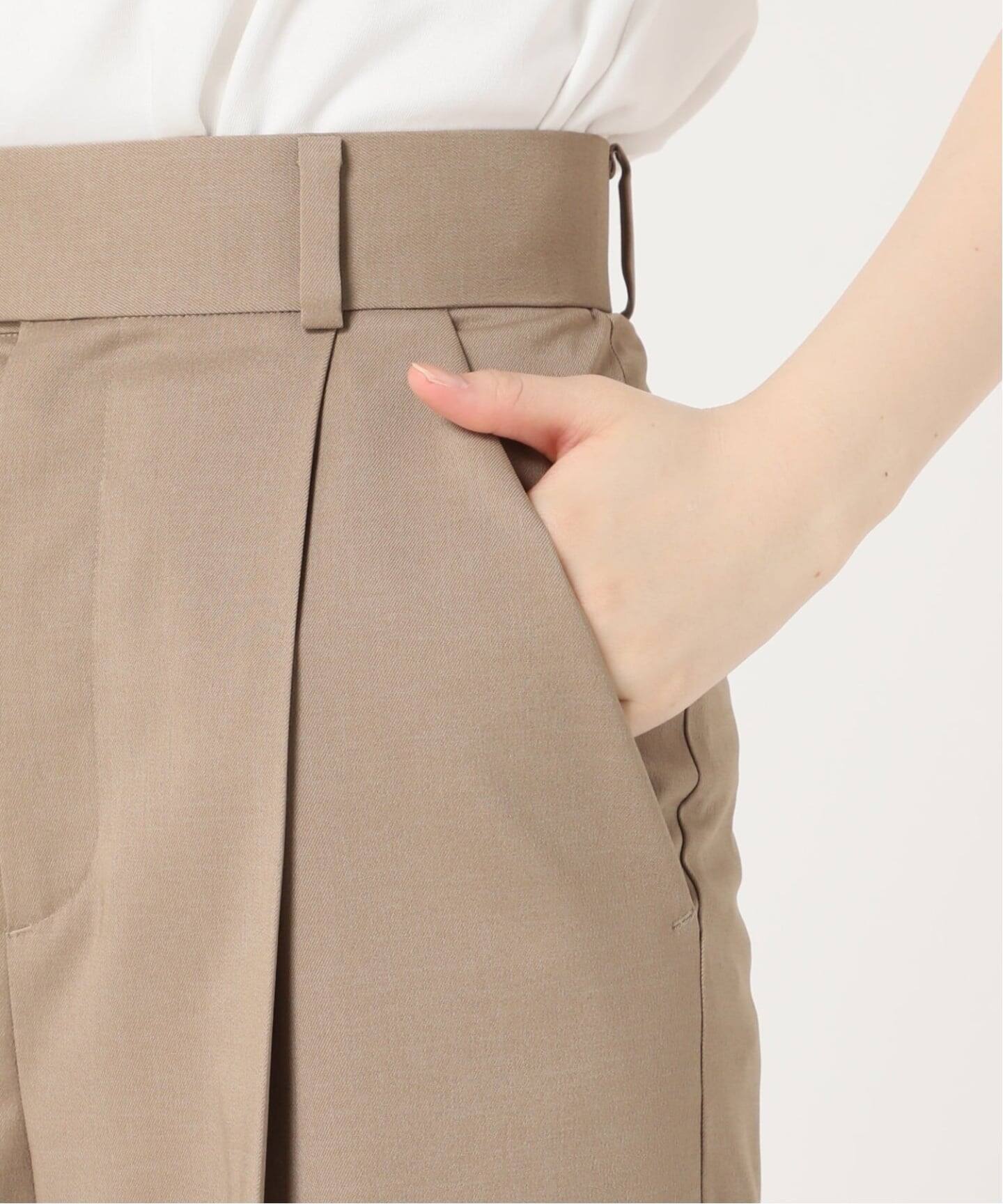 追加2》エステルツイルストレッチスラックスパンツ（スラックス