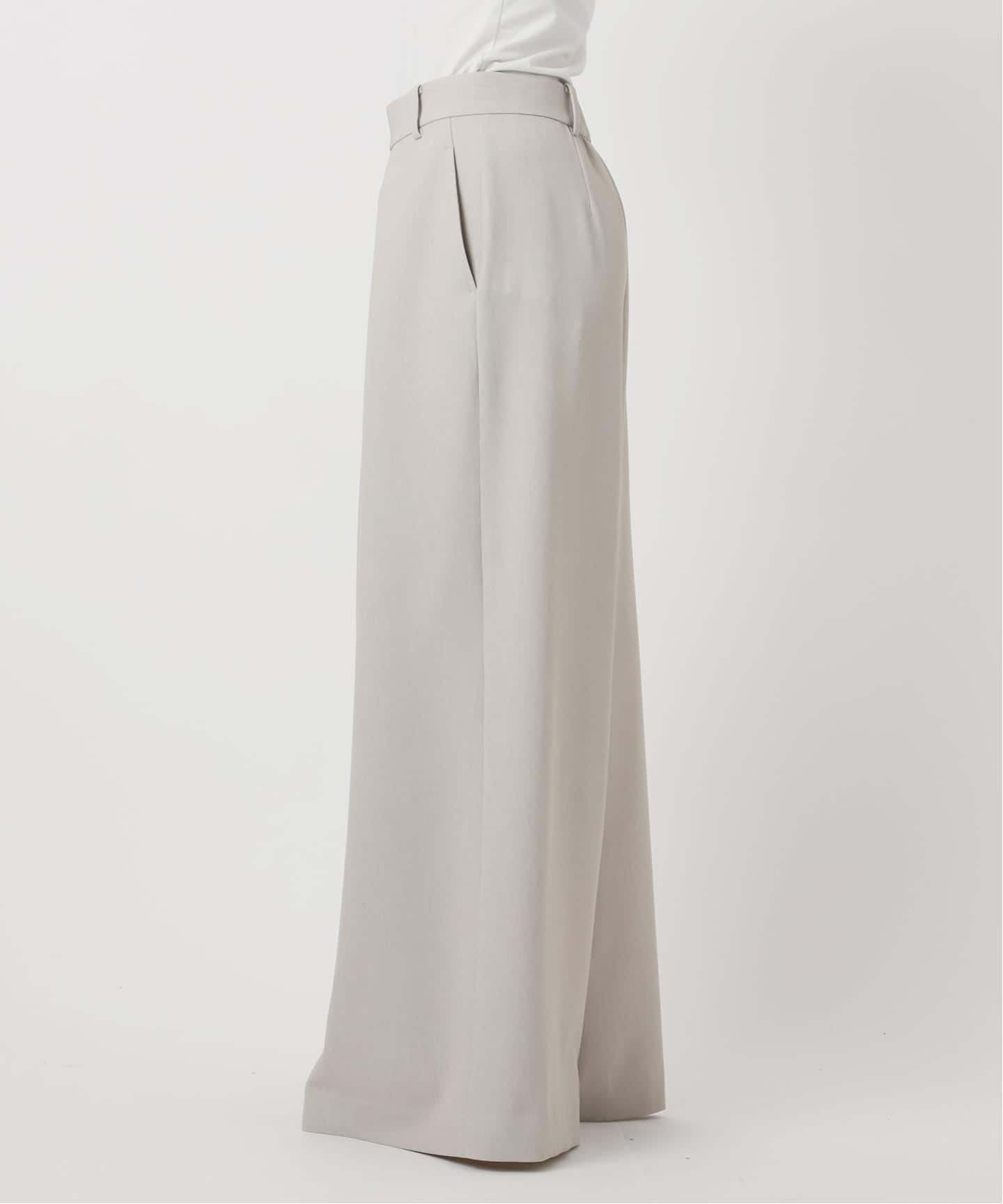 ウエストタックボリュームパンツ（スラックス）｜NOBLE（ノーブル）の