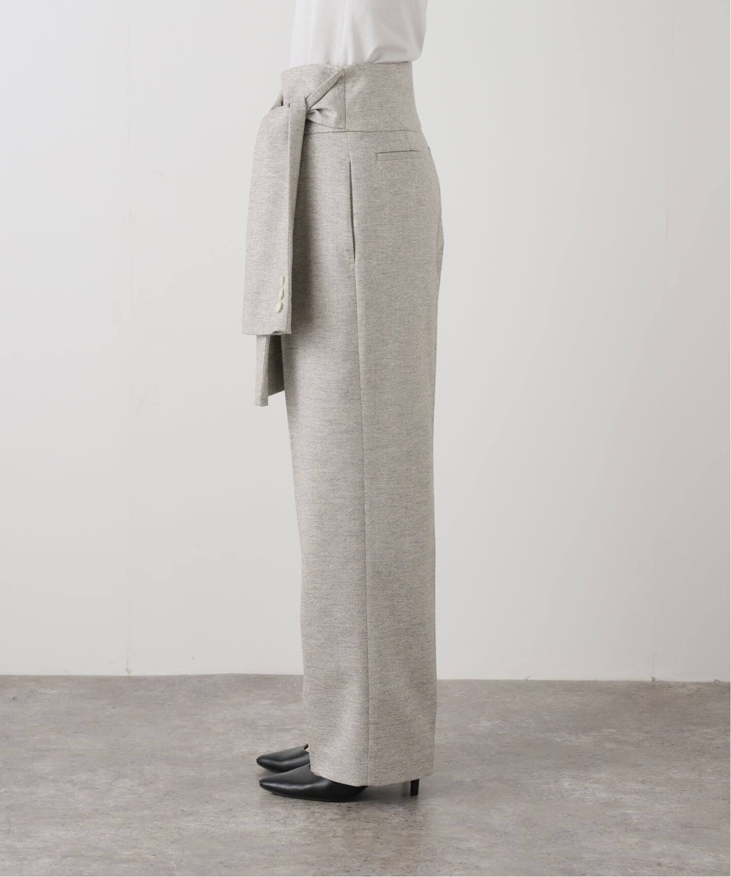 ノーブル（Noble）/ジャケットディテールラップパンツ ジャケットディテールラップパンツ（スラックス）｜NOBLE（ノーブル