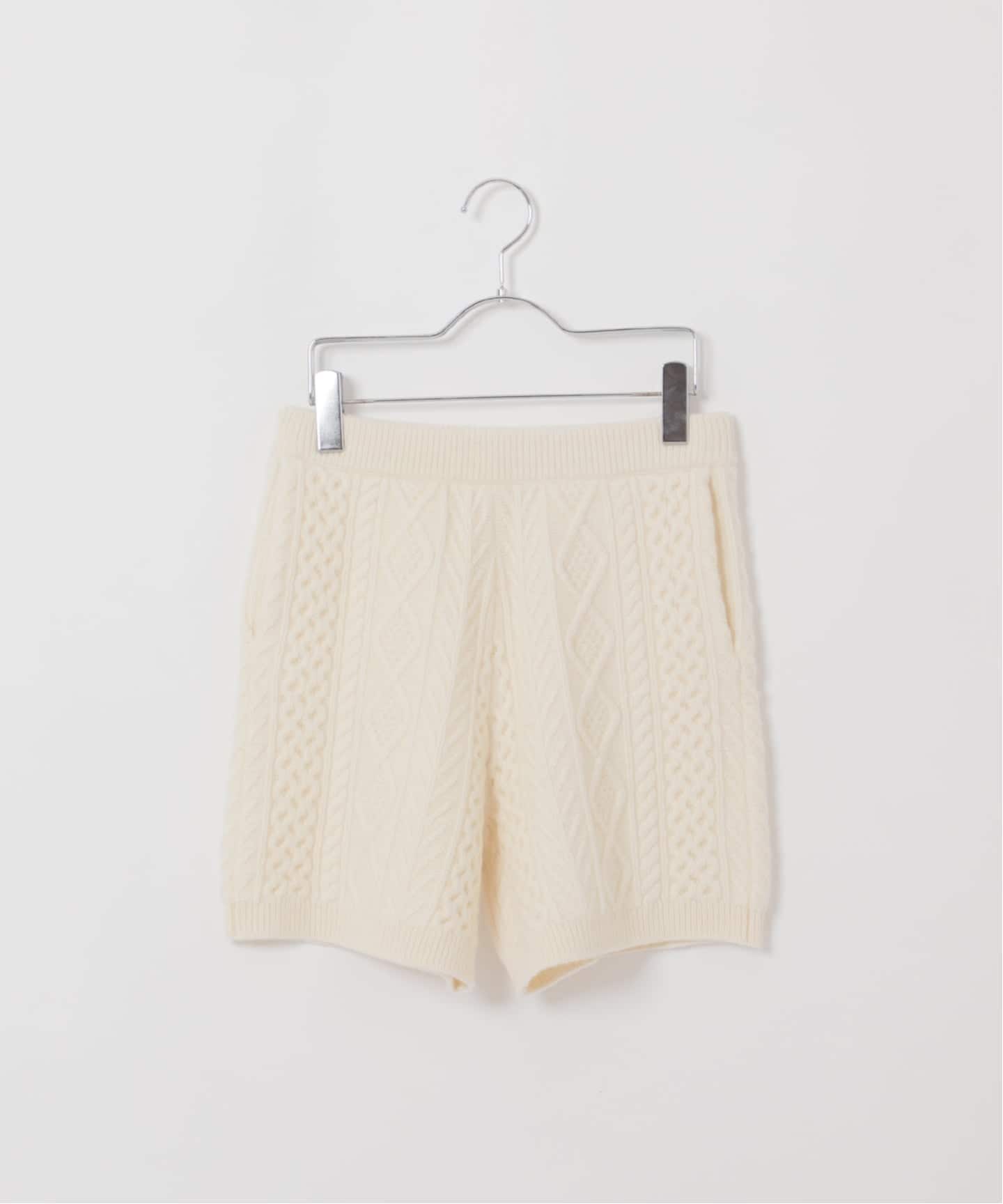 アラン柄ショートパンツ（ショート・ハーフパンツ）｜NOBLE（ノーブル