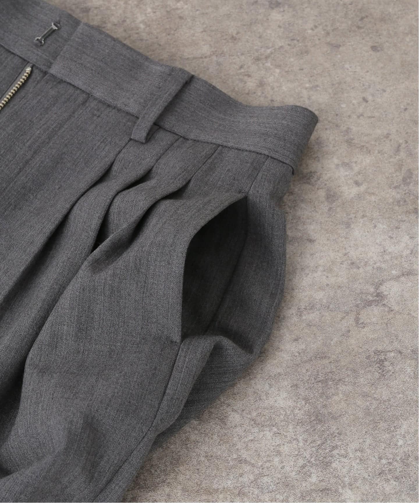 T/W3タックワイドパンツ（スラックス）｜NOBLE（ノーブル）の通販