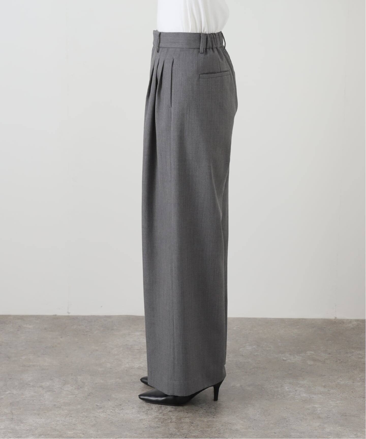 T/W3タックワイドパンツ（スラックス）｜NOBLE（ノーブル）の通販