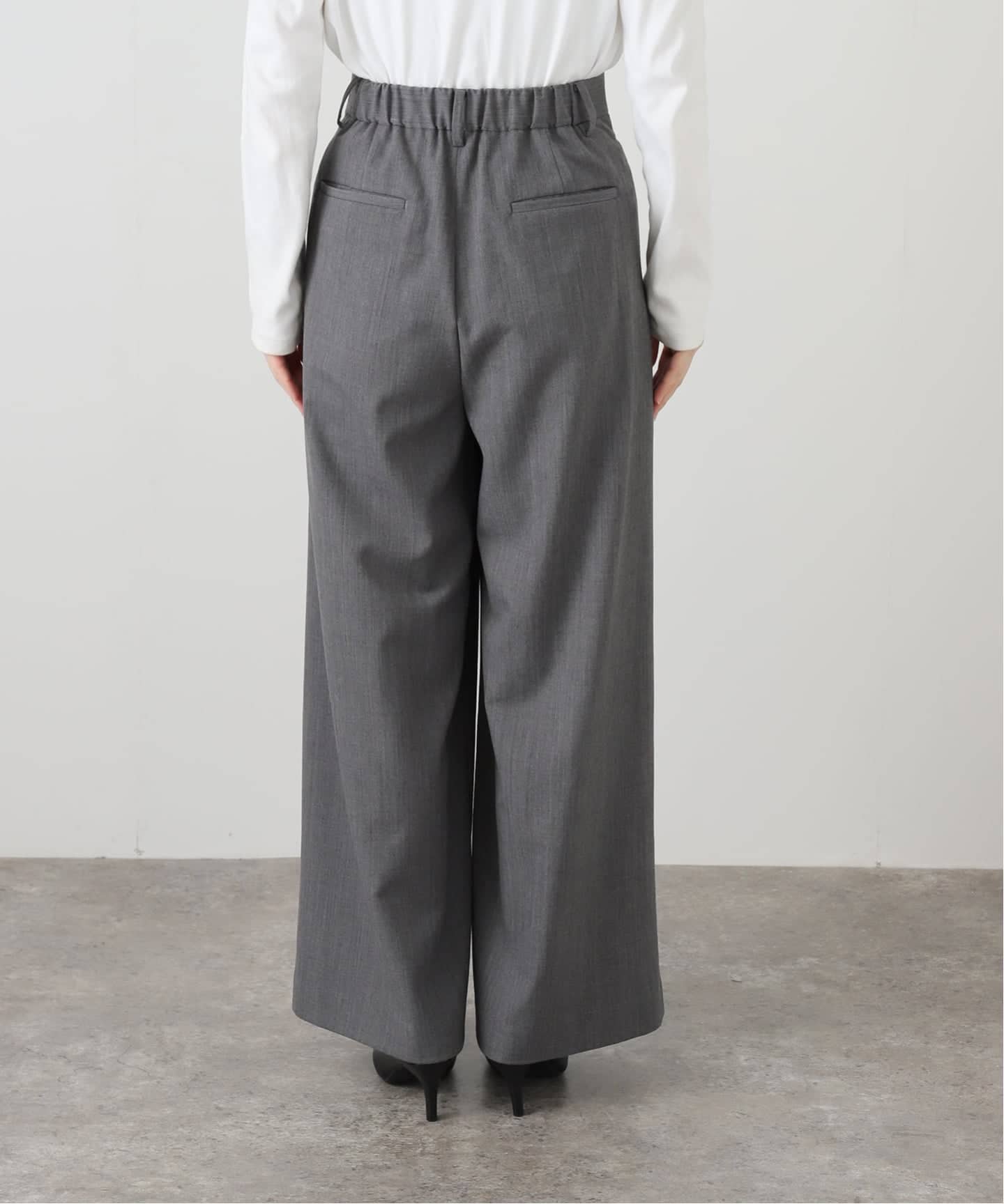 T/W3タックワイドパンツ（スラックス）｜NOBLE（ノーブル）の通販