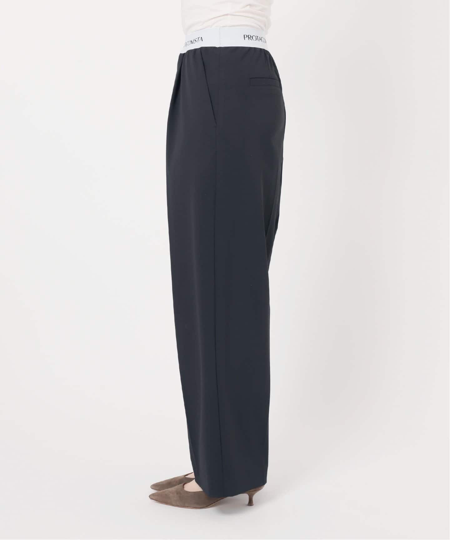 PROTAGONISTA/プロタゴニスタ ウエストロゴパンツ（スラックス