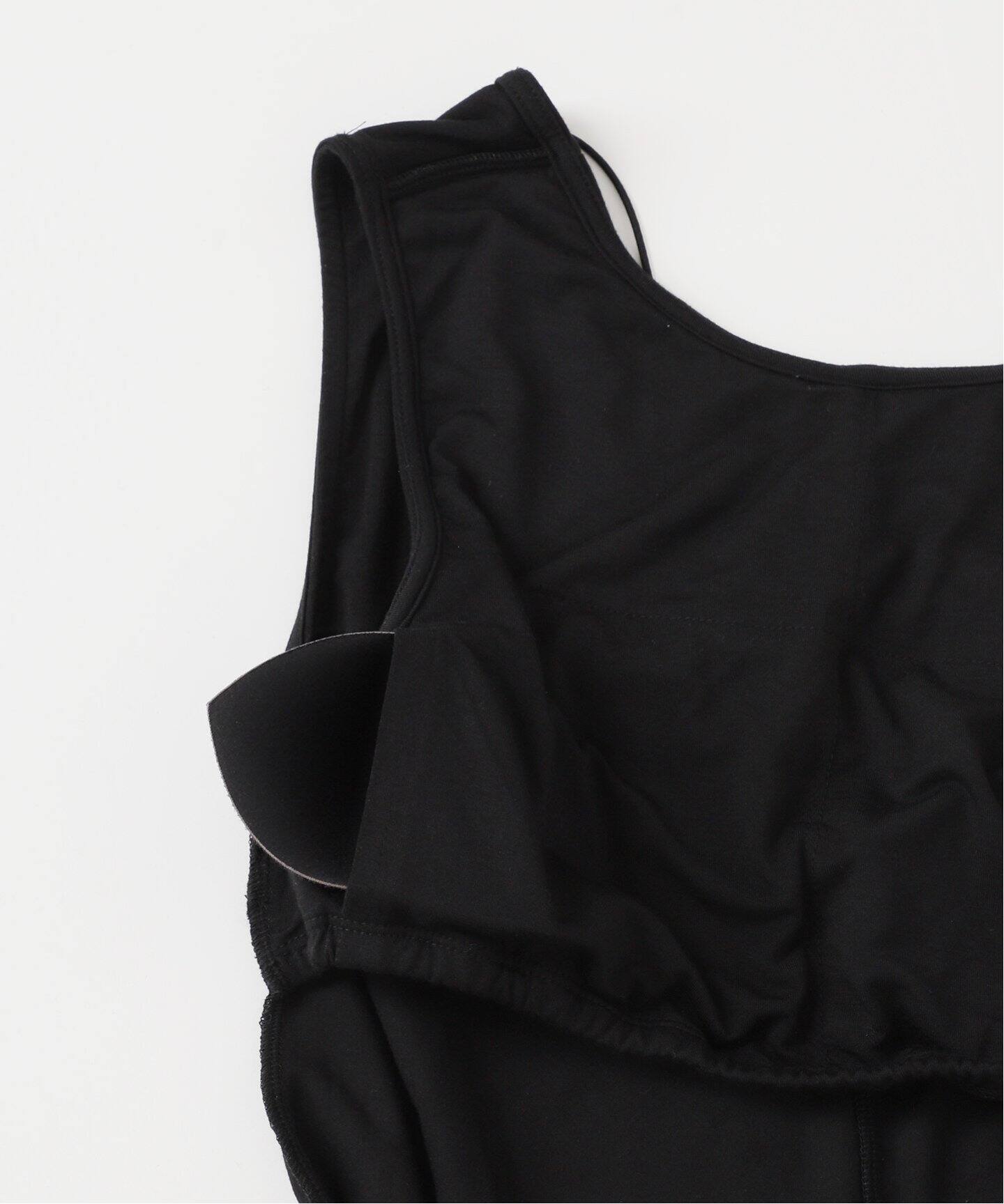 NOBLE別注》determ/デターム Collagen V-Back jumpsuit（つなぎ