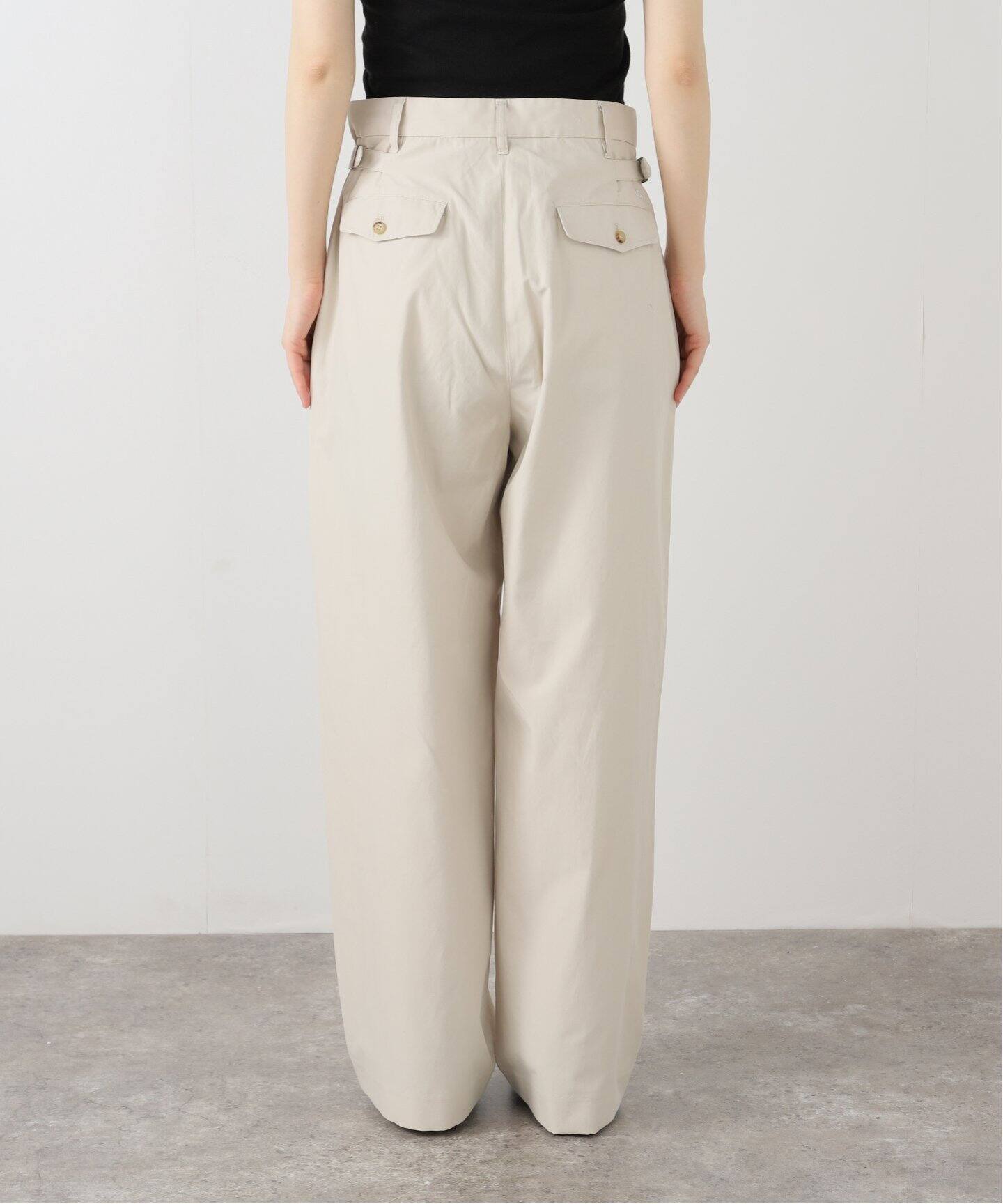 J.B.ATTIRE/ジェービーアタイア PARIS HIGH WAIST TROUSER（スラックス