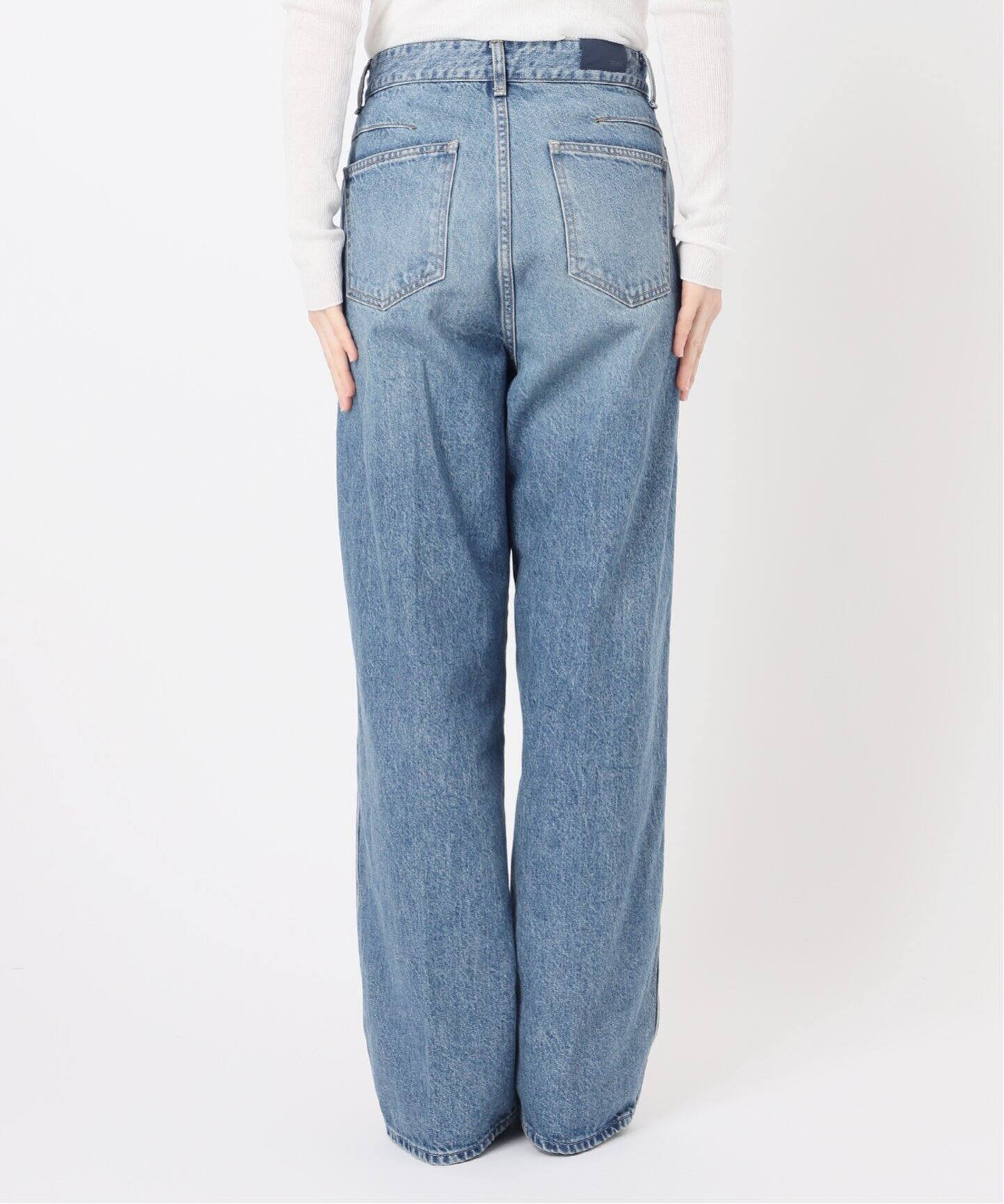 定価26,951円　NOBLE購入　SERGEデニム SERGE/サージ SIDE ZIP(ブルー)（デニムパンツ・ジーンズ