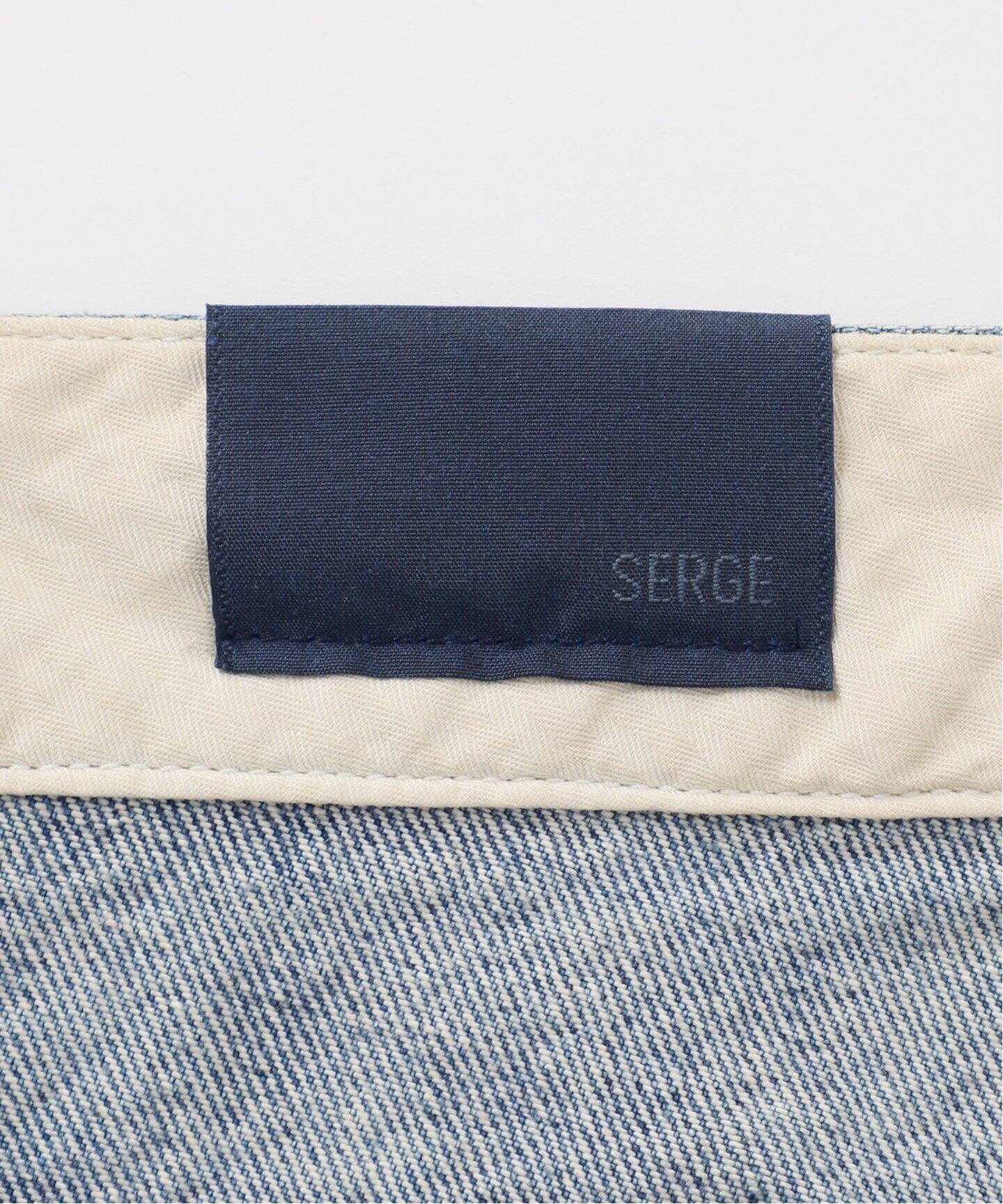 SERGE/サージ SIDE ZIP(ブルー)（デニムパンツ・ジーンズ