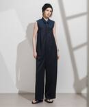 Pin Stripe Jumpsuit / ピンストライプジャンプスーツ