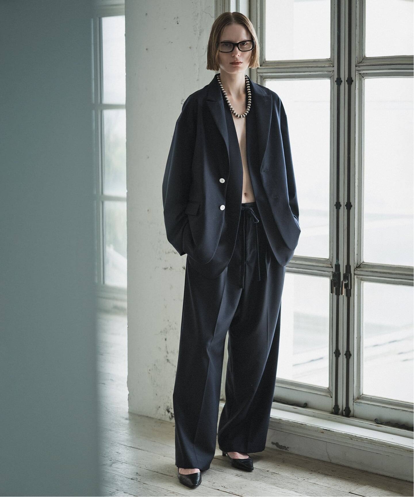 CANONICO Pants / カノニコパンツ（スラックス）｜CALMER（カル