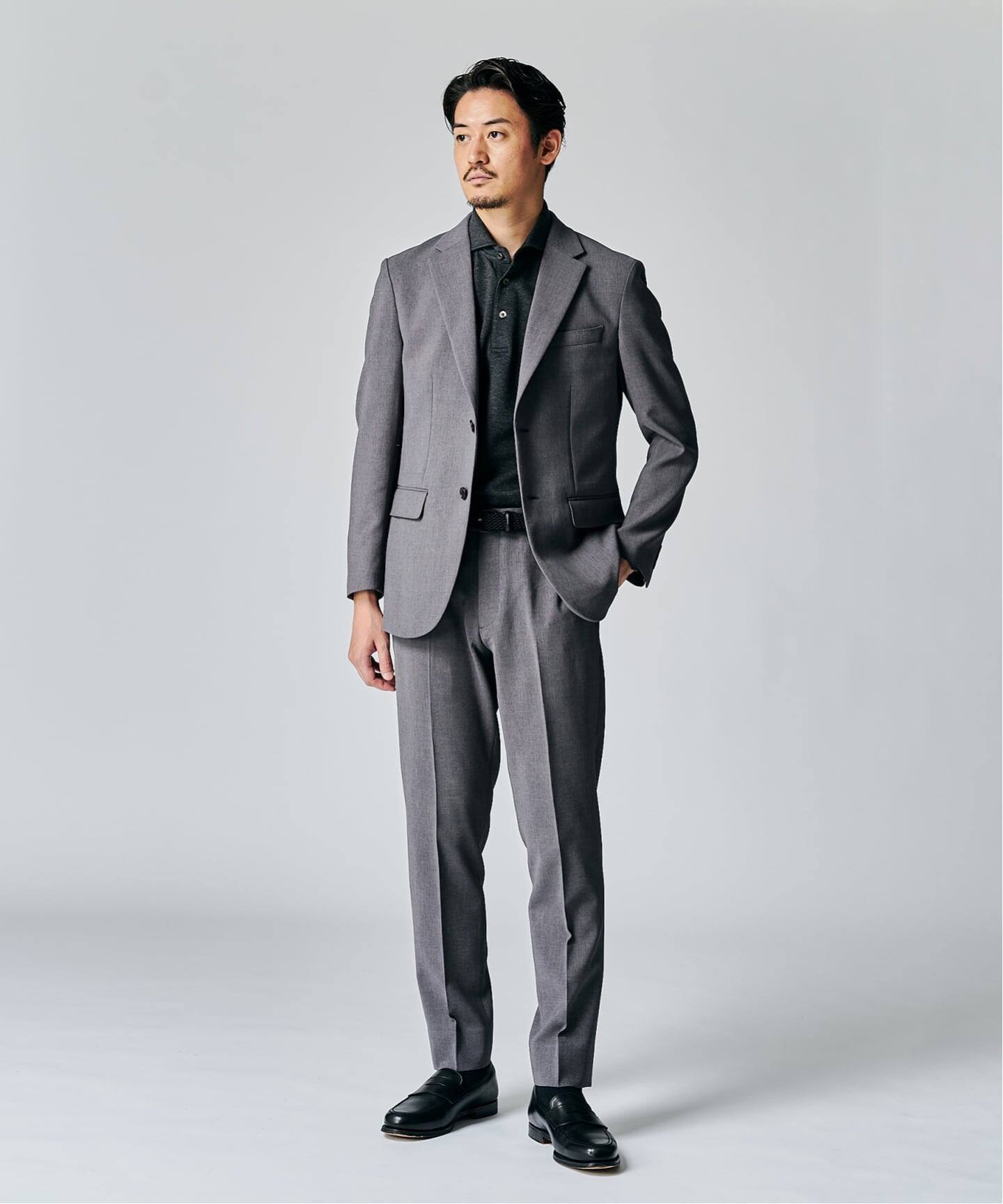 エディフィス（EDIFICE）/ドライダブルクロス スラックス【セットアップ着用可能】 ドライダブルクロス スラックス【セットアップ着用可能】（スラックス