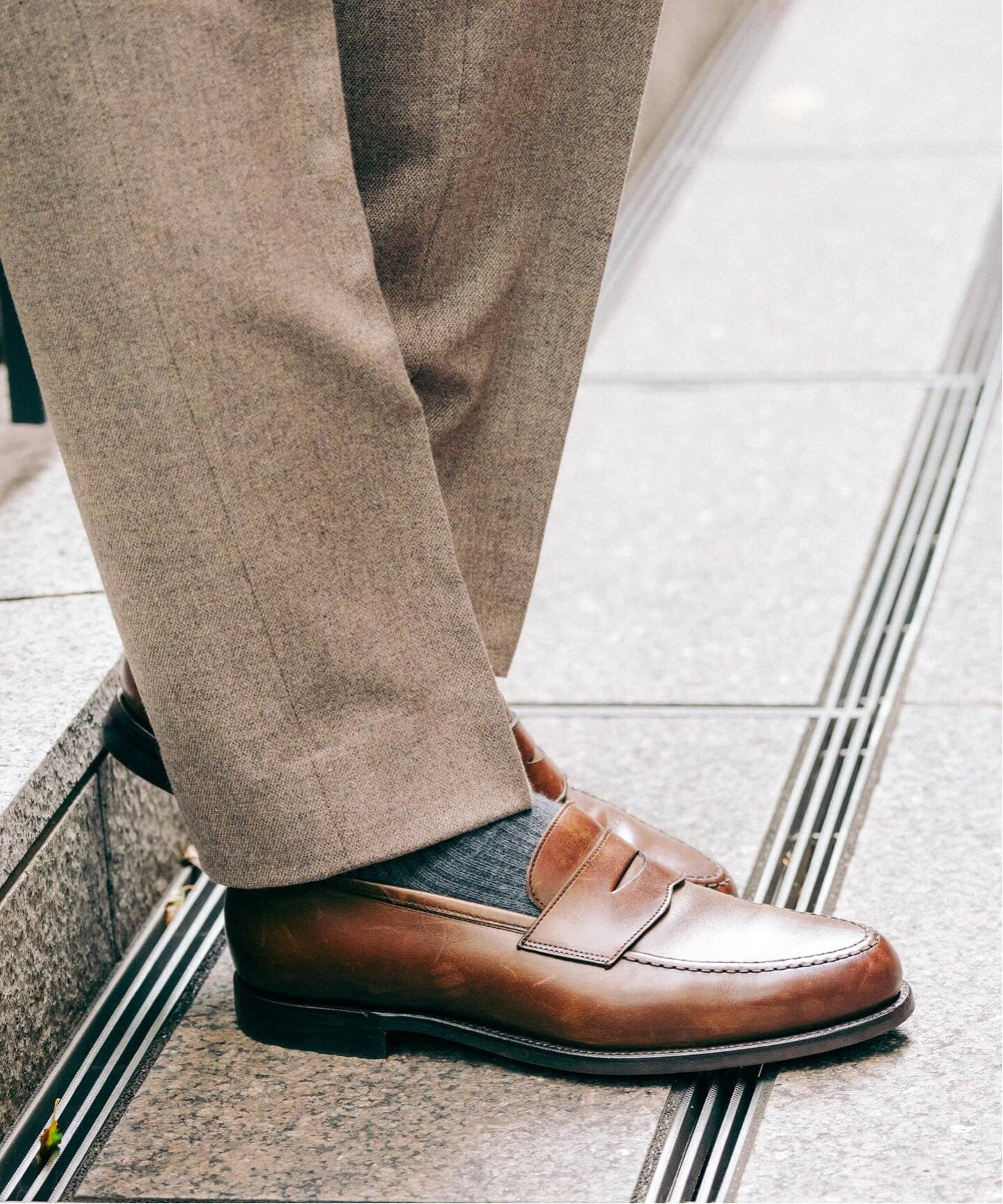 トップ ツイード スラックス【セットアップ着用可能】（スラックス