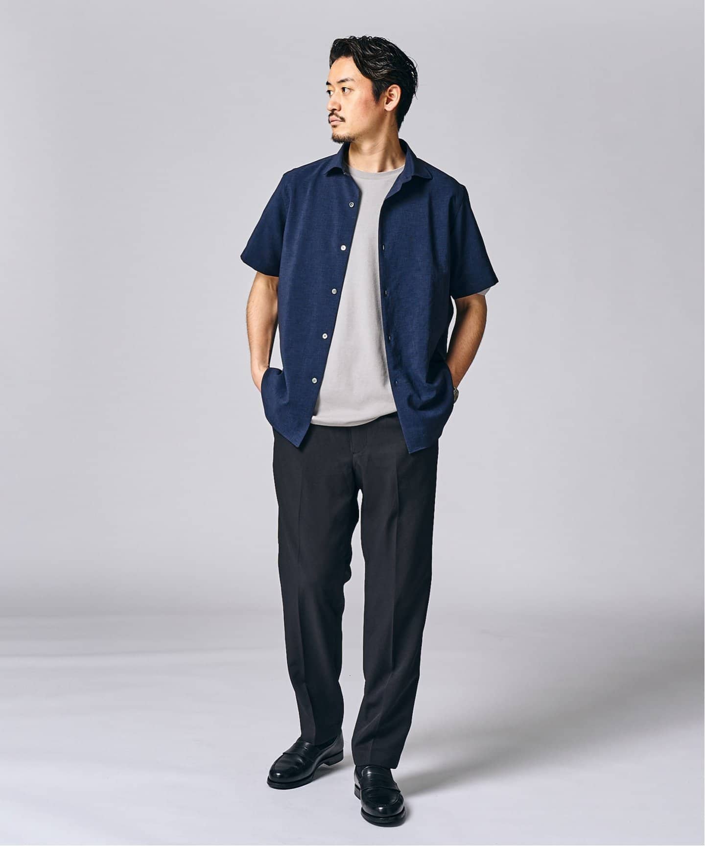 ÉDIFICE ROUGH TWILL RT イージーパンツ ROUGH TWILL RT イージーパンツ（スラックス）｜EDIFICE