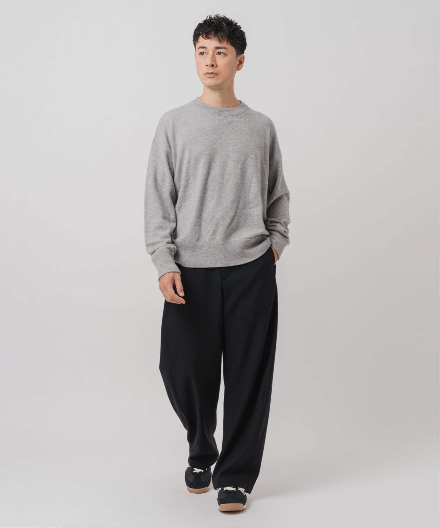 エディフィス（EDIFICE）/”RE:NEWOOL”3D フィット パンツ RE:NEWOOL”3D フィット パンツ（スラックス）｜EDIFICE（エディフィス