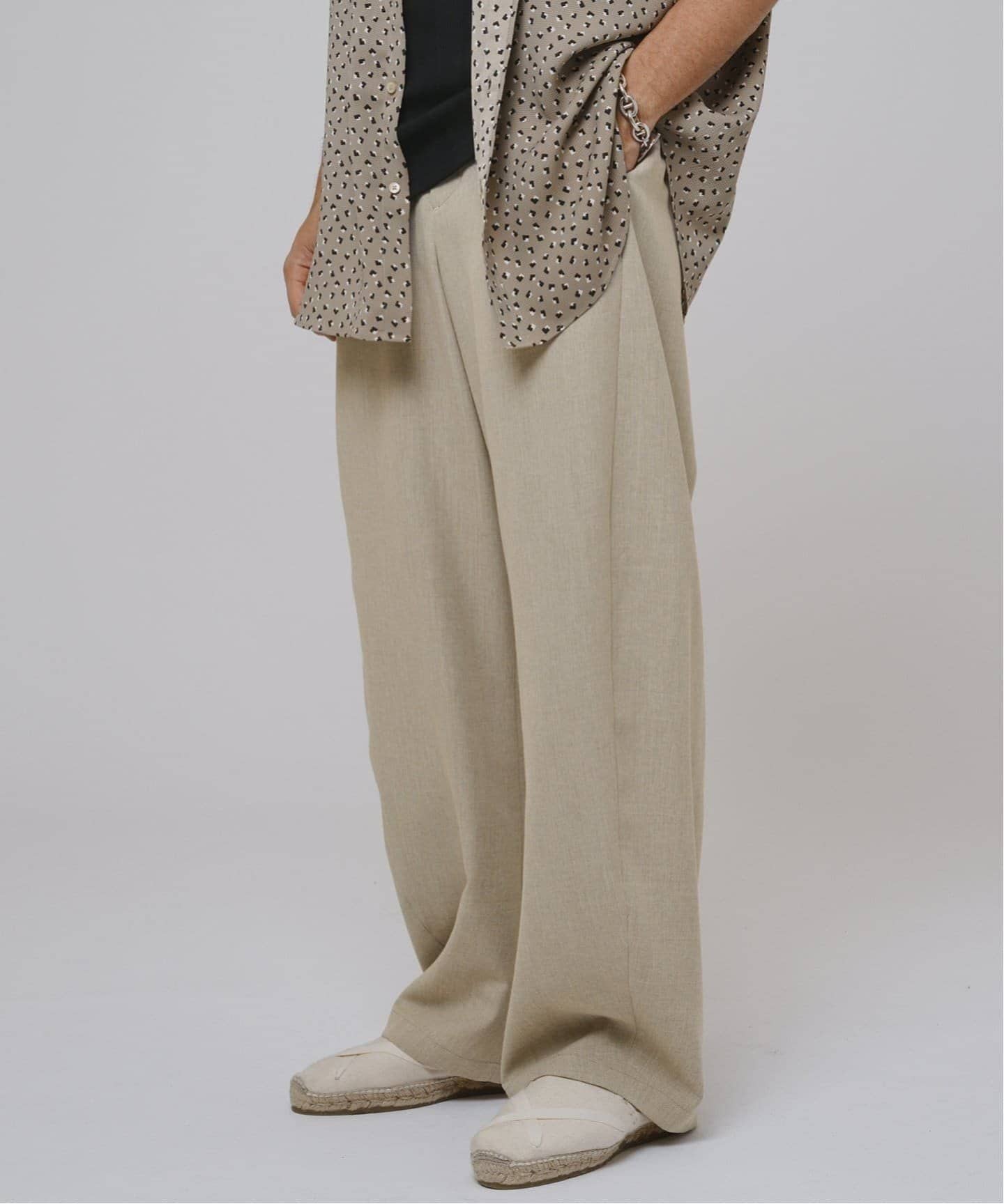 追加》3D フィット イージーパンツ(DRY PE)（スラックス）｜EDIFICE